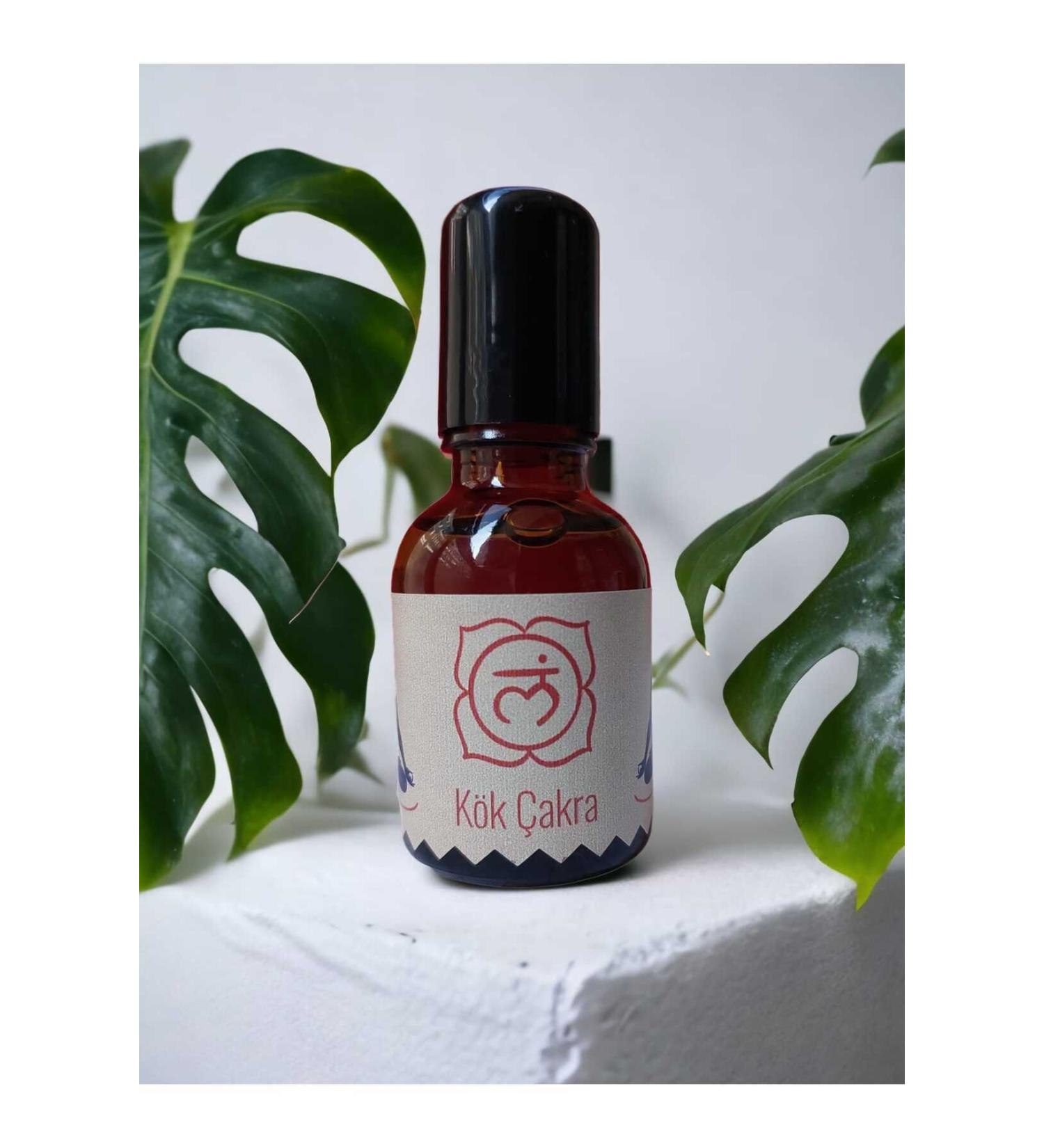 Bihal Gift Natural Aromatherapy Massage Oil for Root Chakra