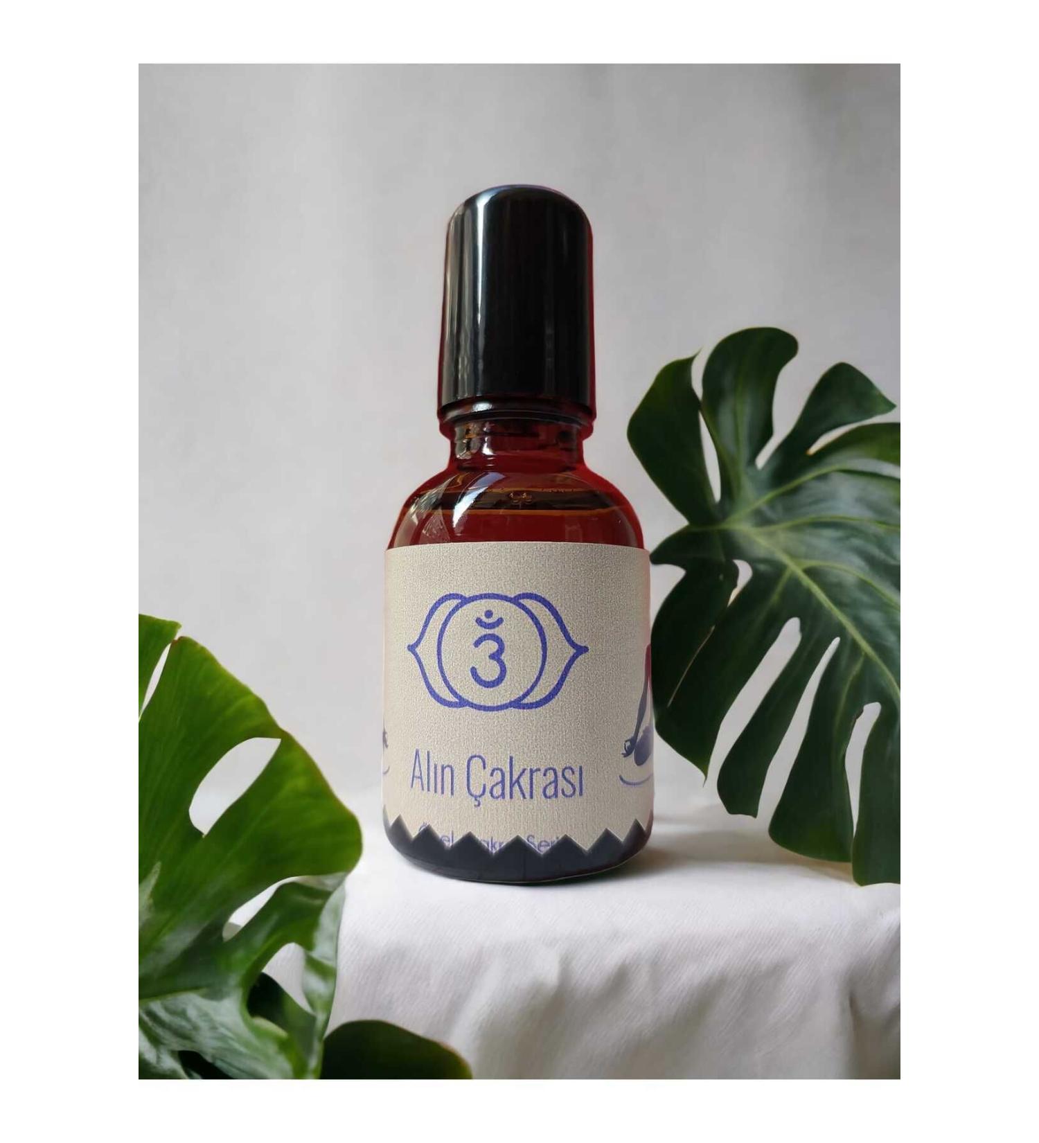 Bihal Gift Natural Aromatherapy Massage Oil for Forehead Chakra 25ml