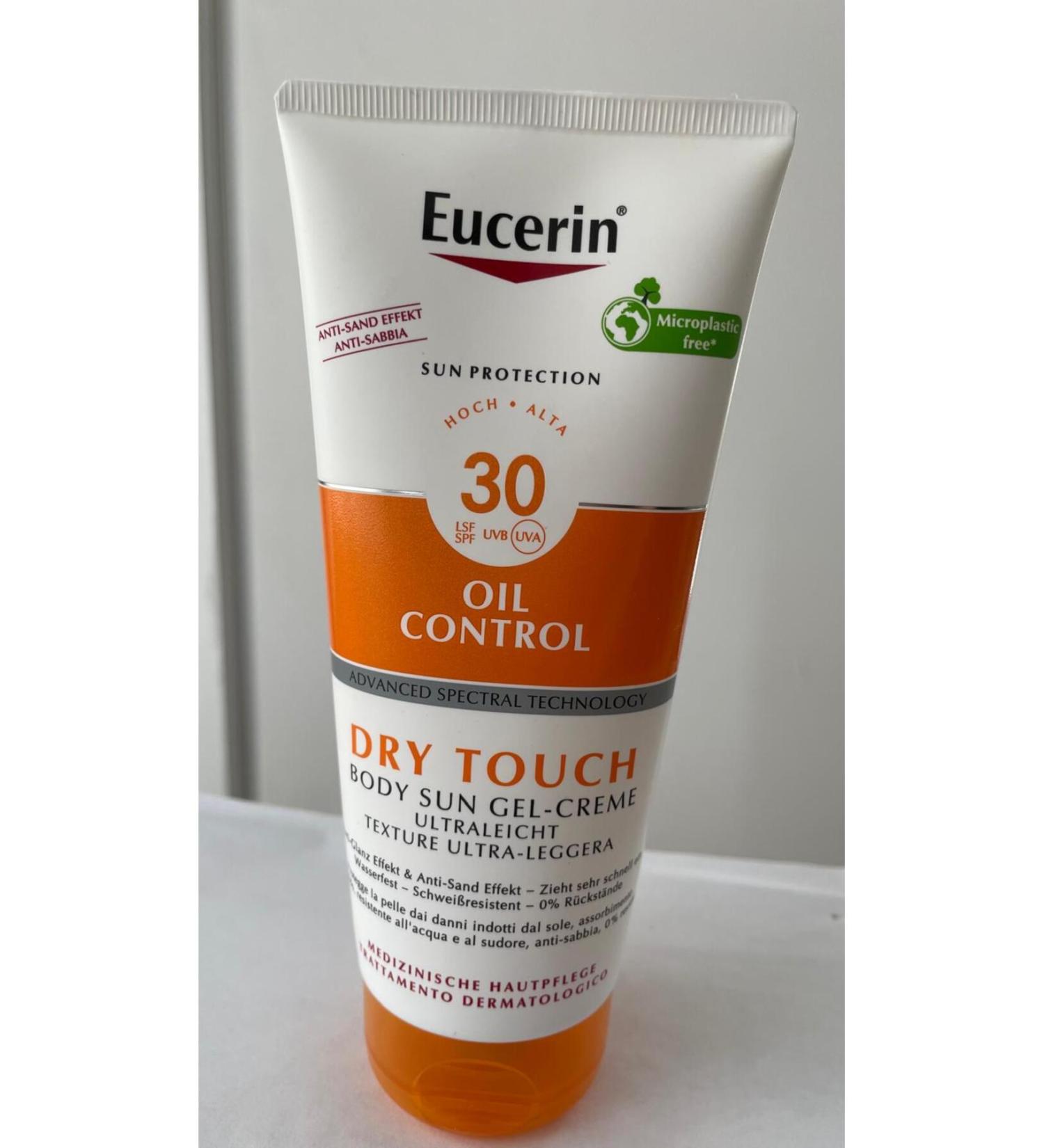 Eucerin Sun Oil Control Body Sunscreen Gel Cream SPF30 200 ml