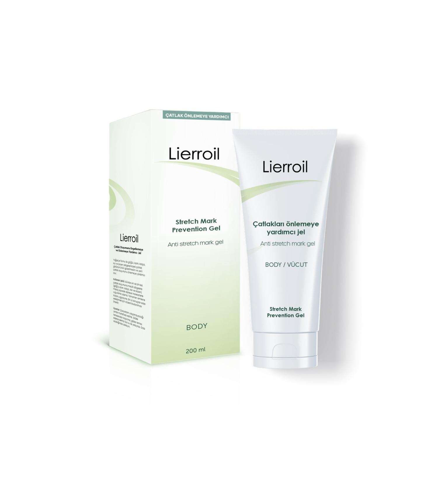 Lierroil Anti-Stretch and Anti-Cellulite Body Gel 200ml