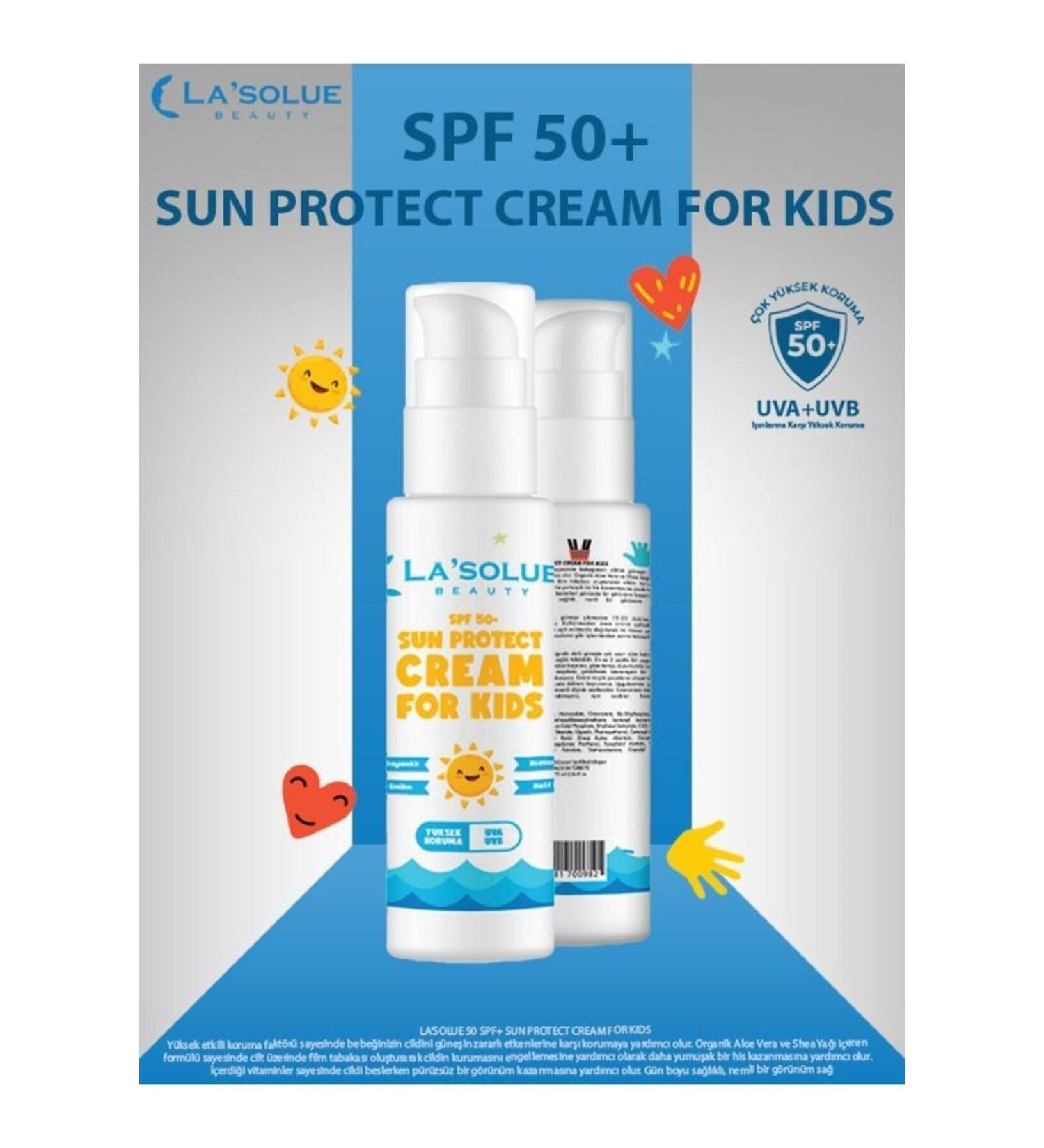 LASOLUE Sun Child and Baby Sun Cream Spf 50 Very High Protection