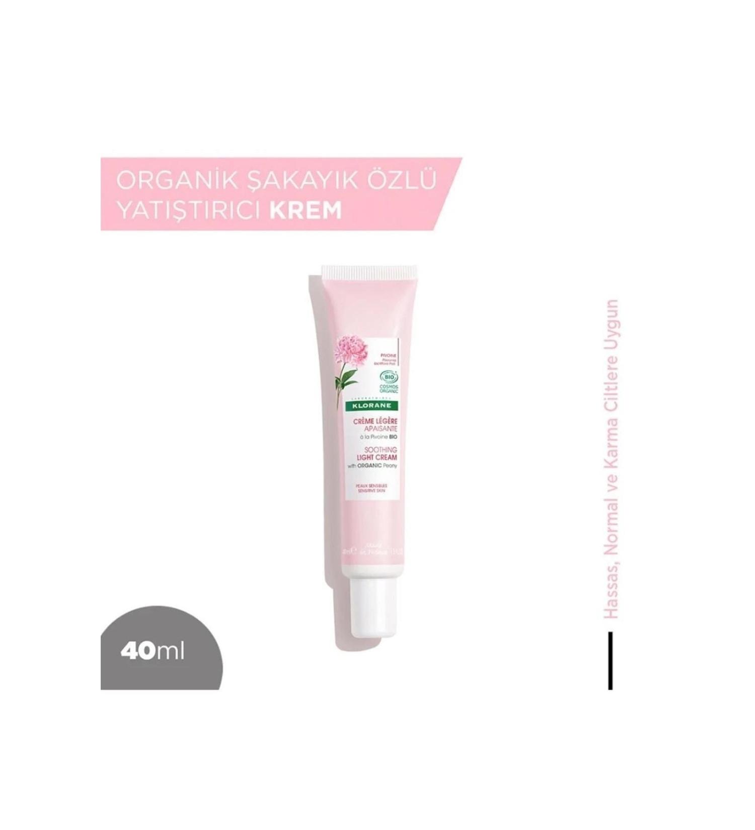 Klorane Peony Soothing Sensitive Skin Cream - Buy Online on GoSupps.com