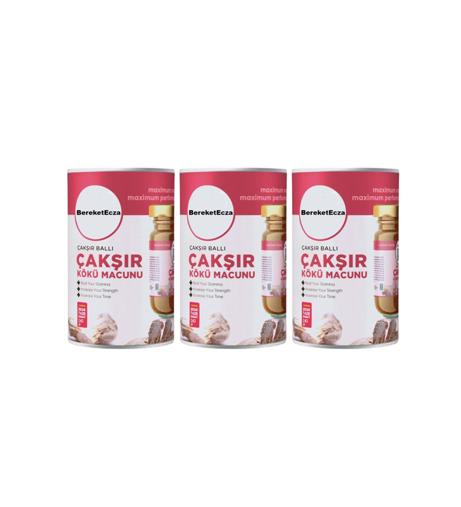 BereketEcza Cak r Honey Cak r Root Paste 240 Gr - 3 Pieces