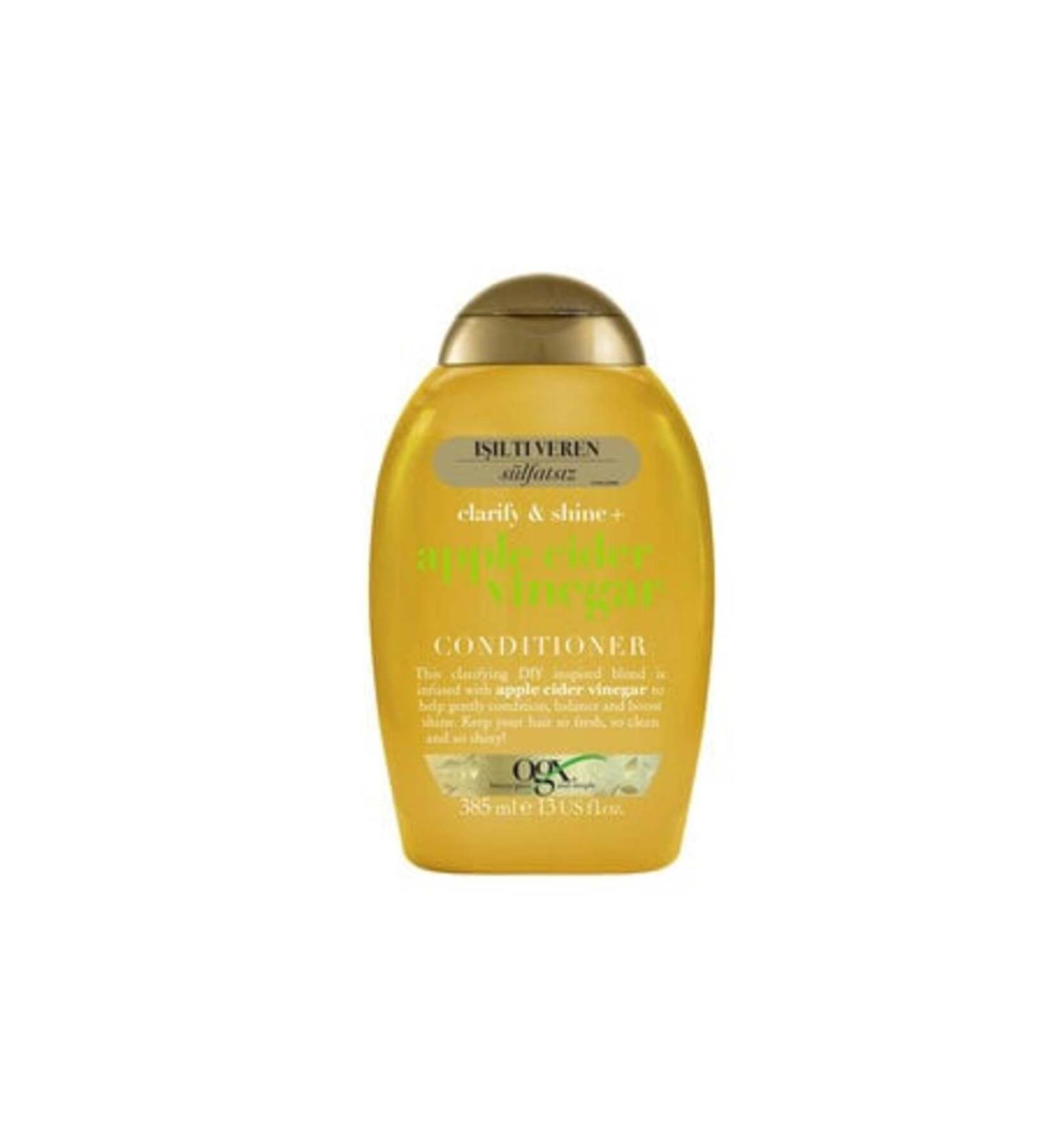 Baby ( CLAY MASK GIFT ) Ogx Apple Cider Conditioner 385 Ml ( 1 PIECE )