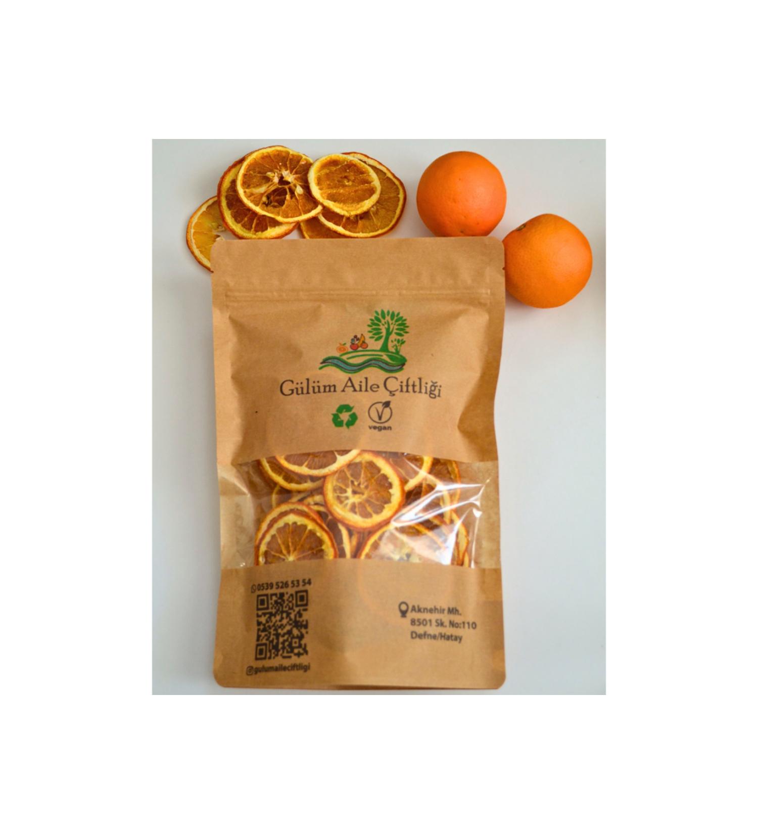 G l m Family Farm Natural Dried Orange - Organic Fruit Chips 200gr