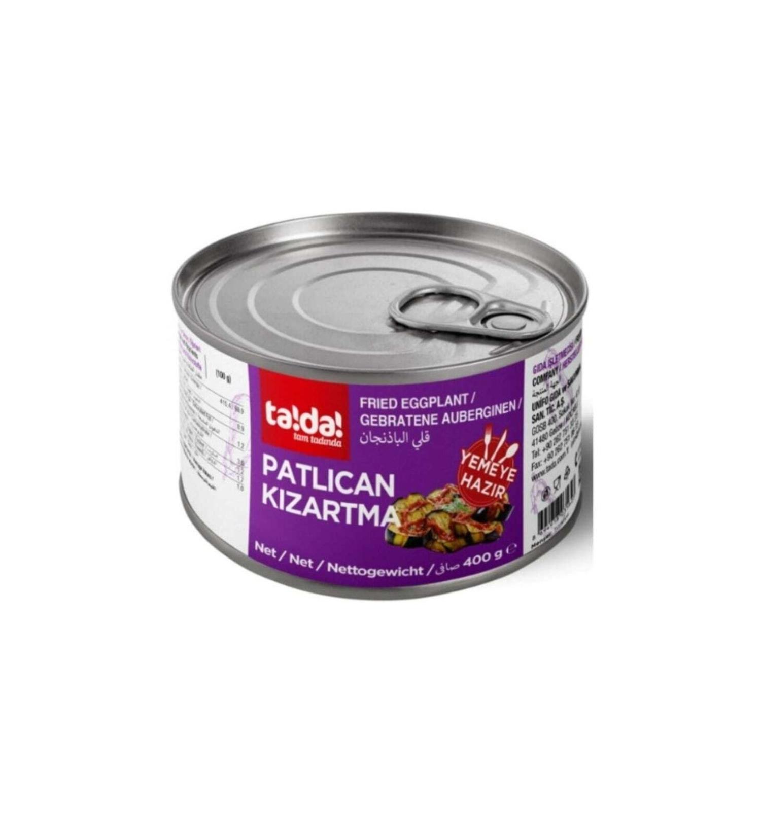 Tada Fried Eggplant Tin Can Canned 400 Gr
