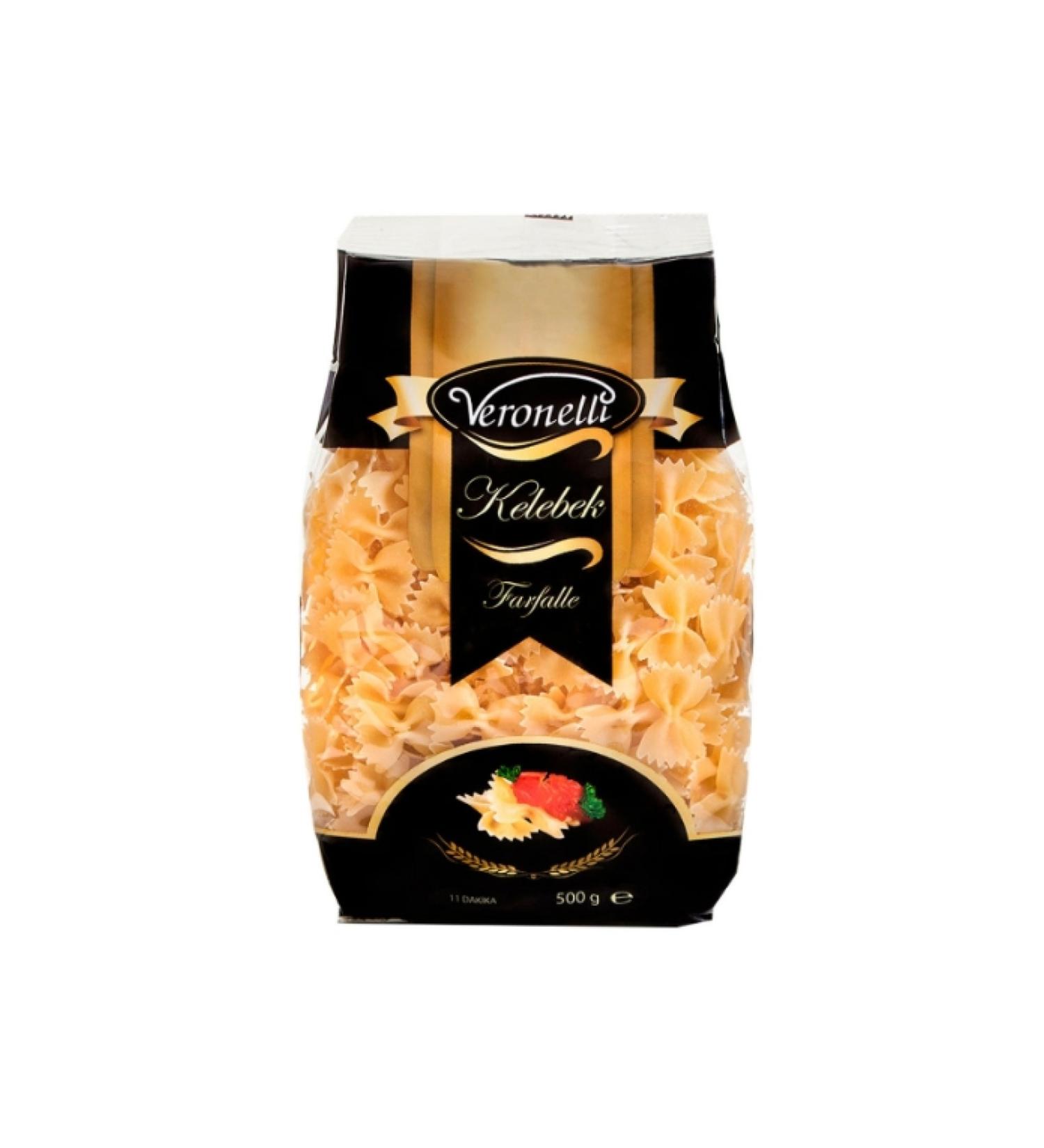 Veronelli Butterfly Pasta 500 Gr. (12 PIECES)