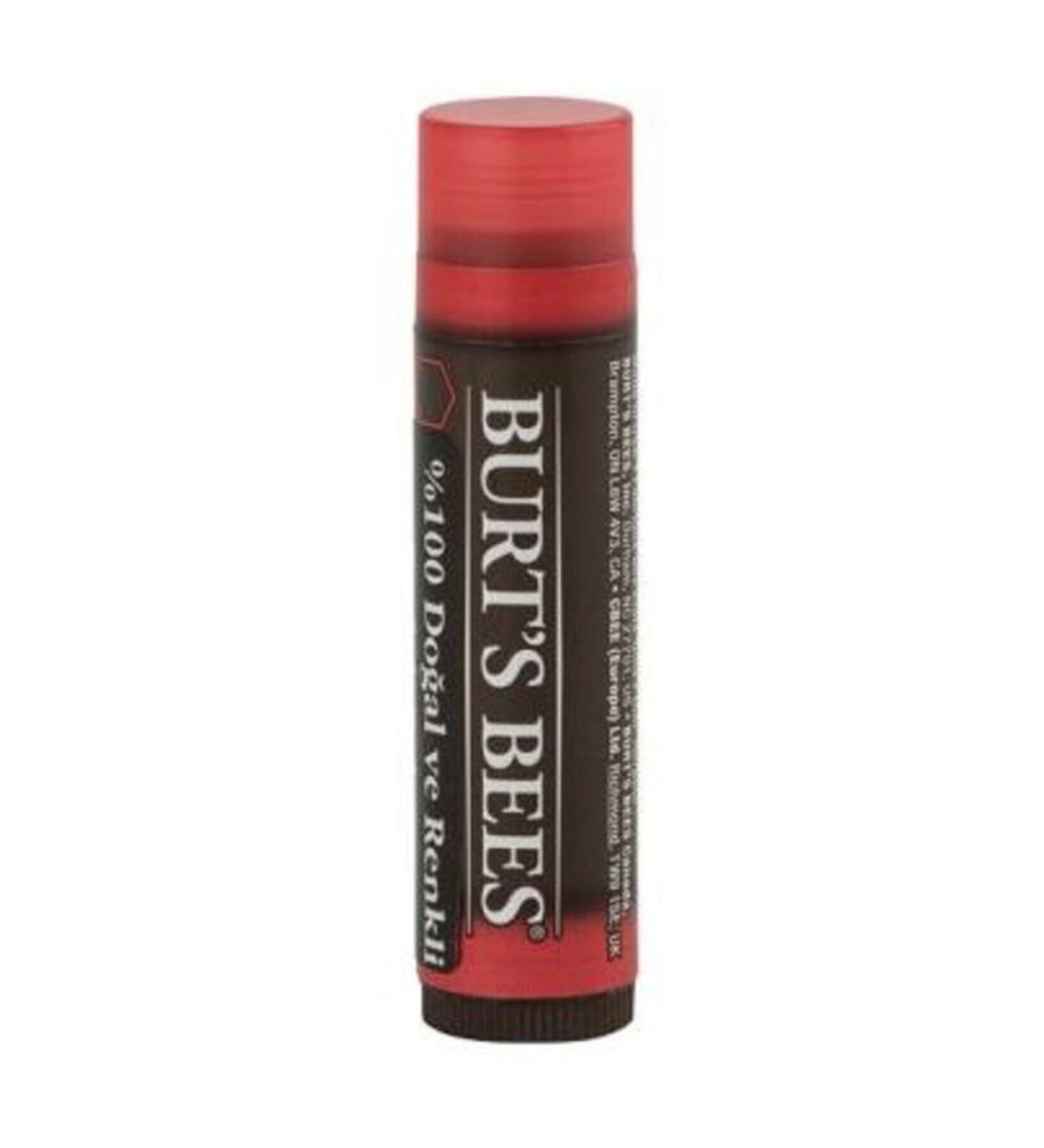 Burt's Bees Tinted Lip Balm Red - Tinted Lip Balm Rose 4.25 g 792850894662