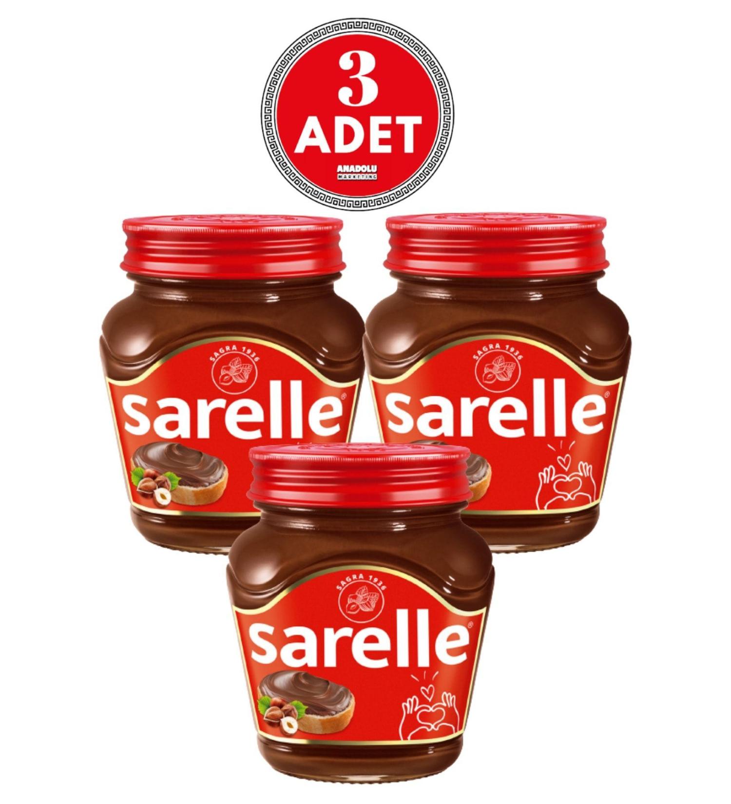 Sarelle Cocoa Hazelnut Paste 700 G 3 Pieces - Buy Online on GoSupps.com