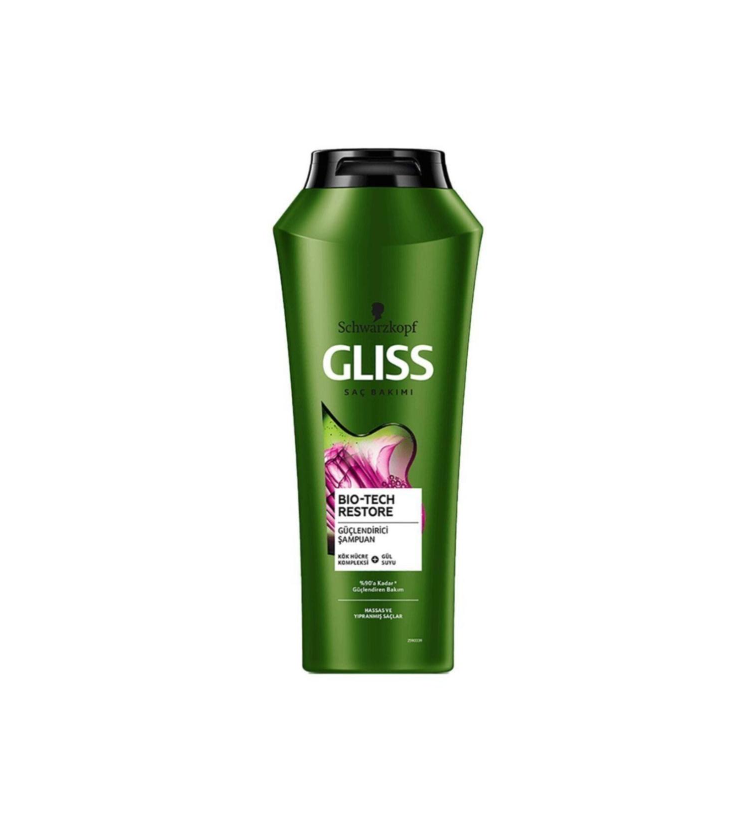 Gliss Bio-tech Restore Strengthening Shampoo 500ml