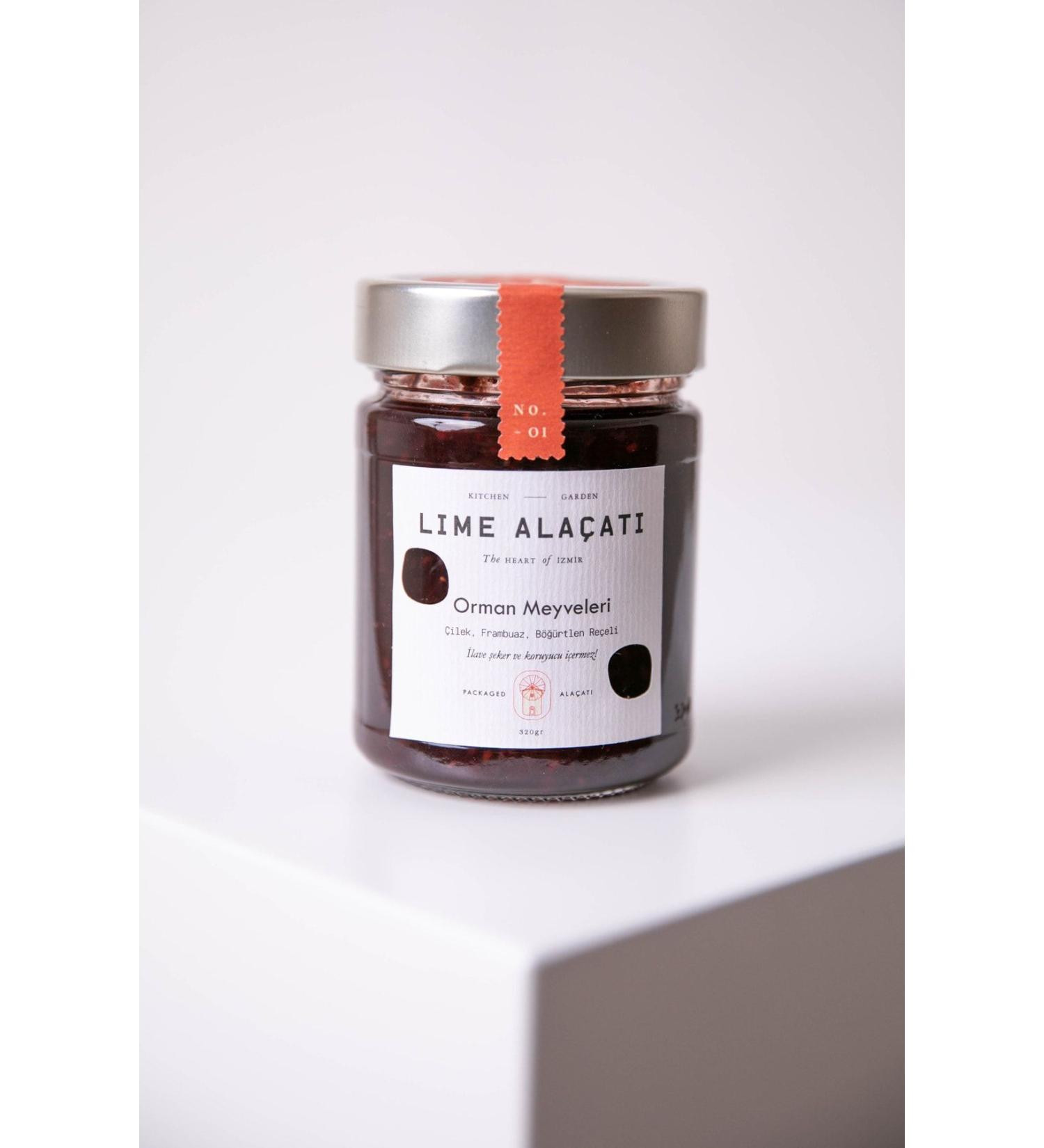  MREN ALA ATI DESSERT & GUM Lime Ala at Sugar-Free Forest Fruit Jam 320gr - Buy Online on GoSupps.com