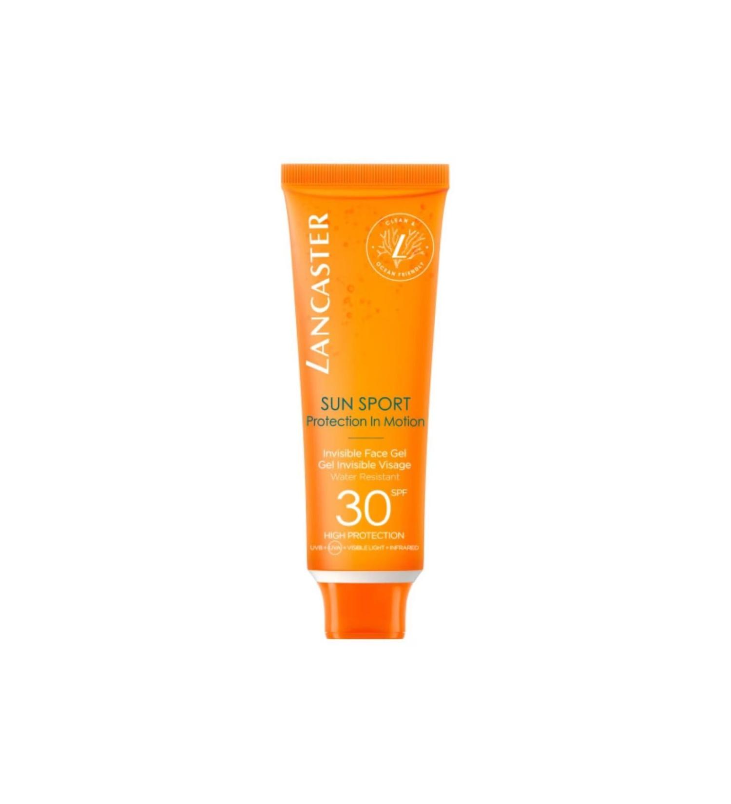 Lancaster Sunscreen Face Gel SPF 30-Matte Look Moisturizer - 50 ml
