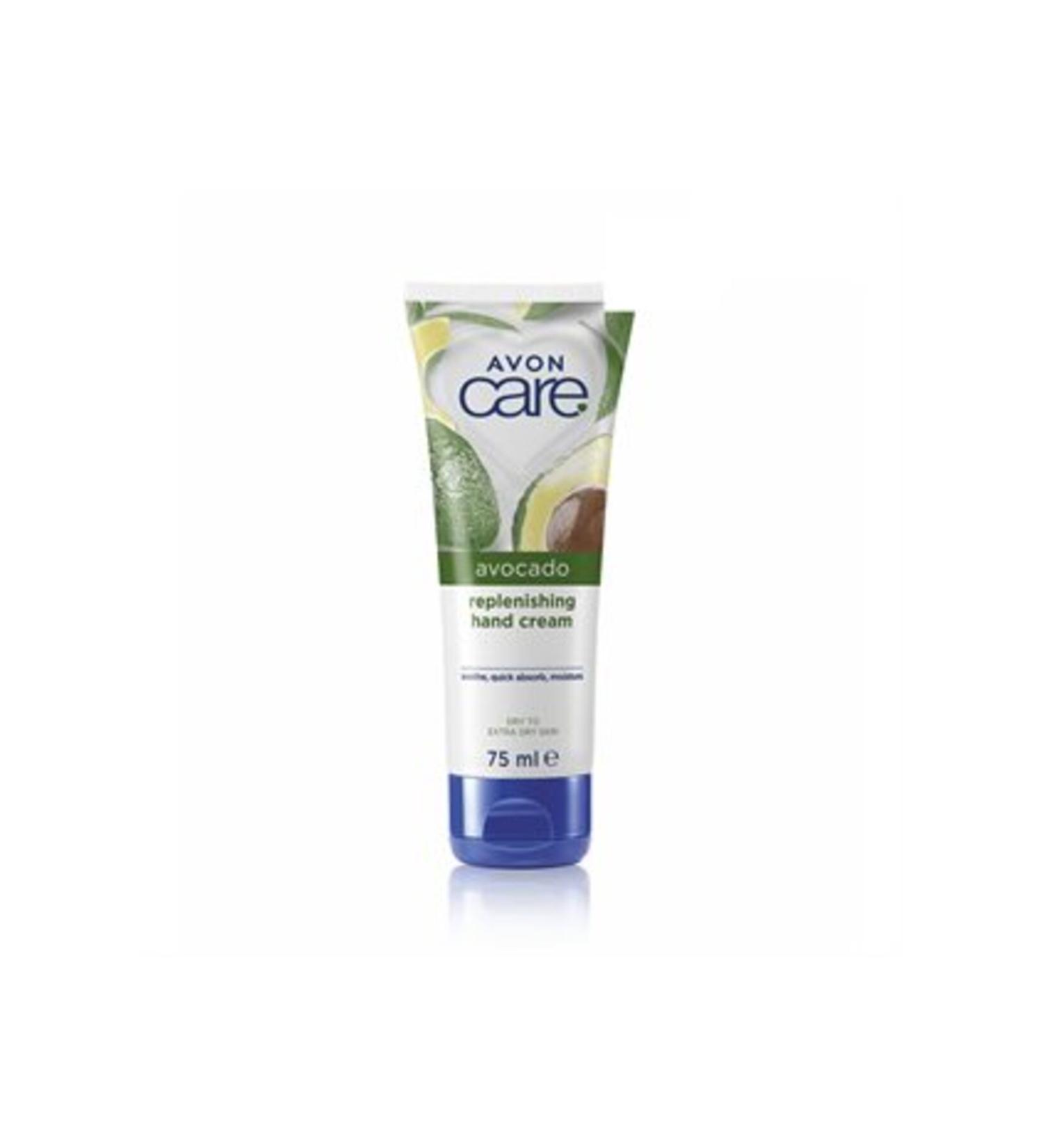 Avon ( CLAY MASK GIFT ) Care Avocado Oil Hand Cream 75 ml ( 1 PIECE )