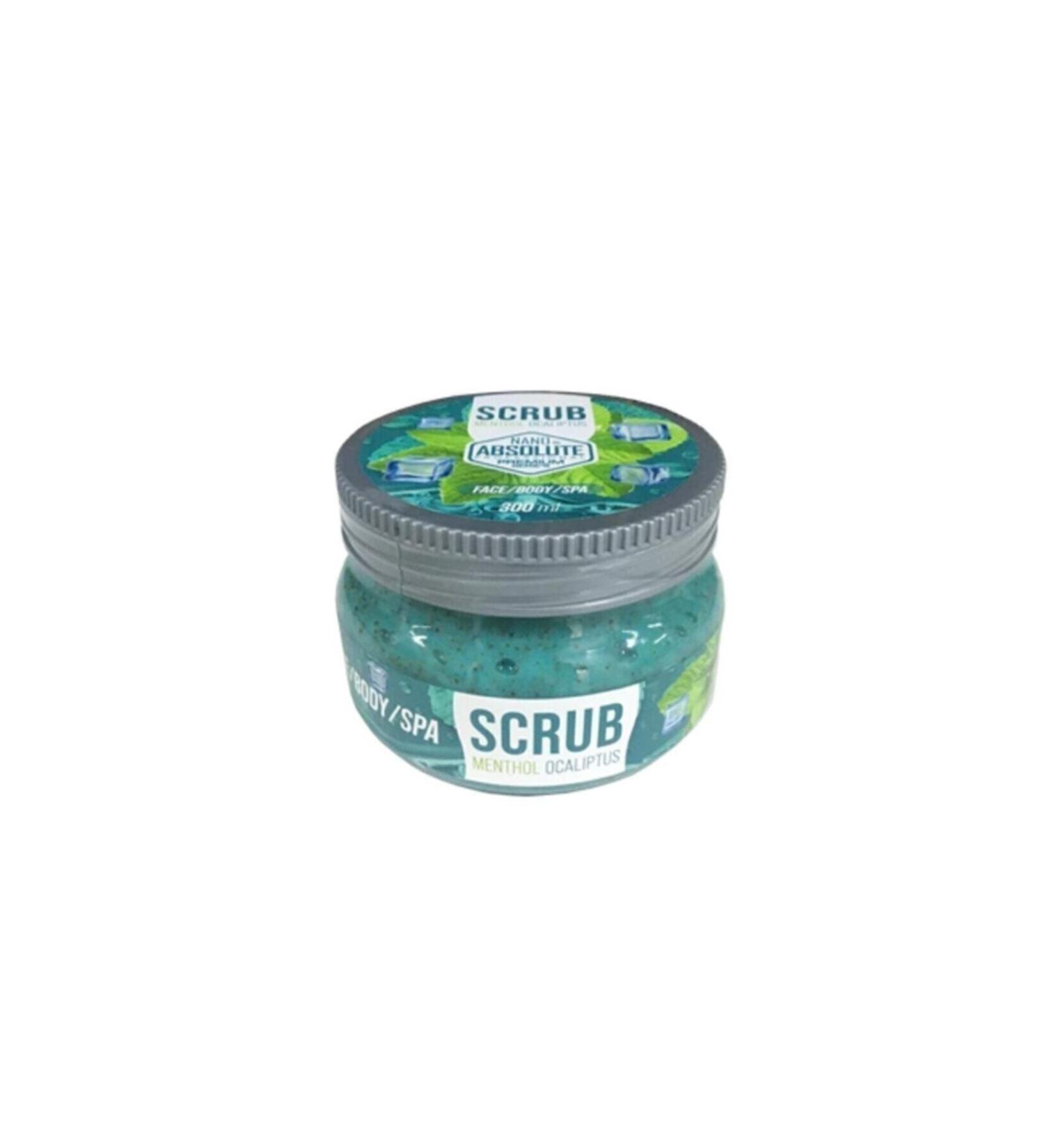 Nano Absolute Scrub Menthol Cream That Removes Dead Skin Cells