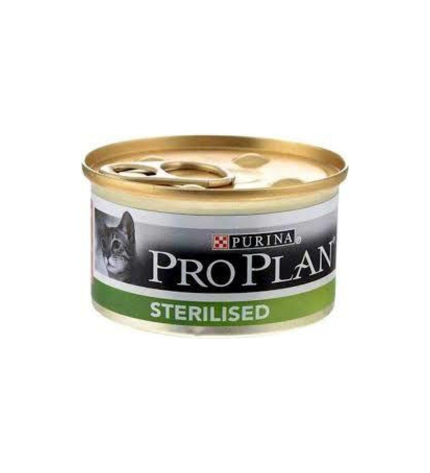 Pro Plan Sterilized Salmon Canned Cat Food 85 gr X 24 Pieces