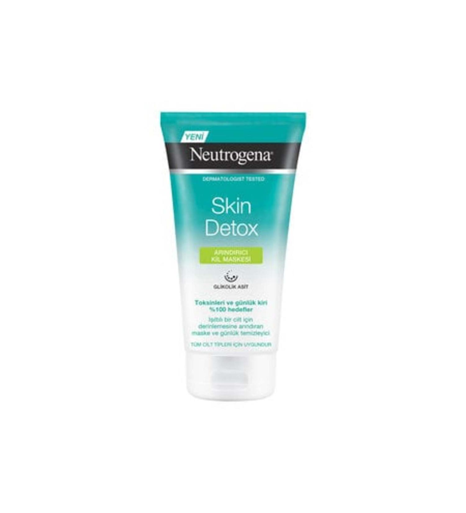 Baby Neutrogena Skin Detox Purifying Clay Mask 150 ml (1 Piece)