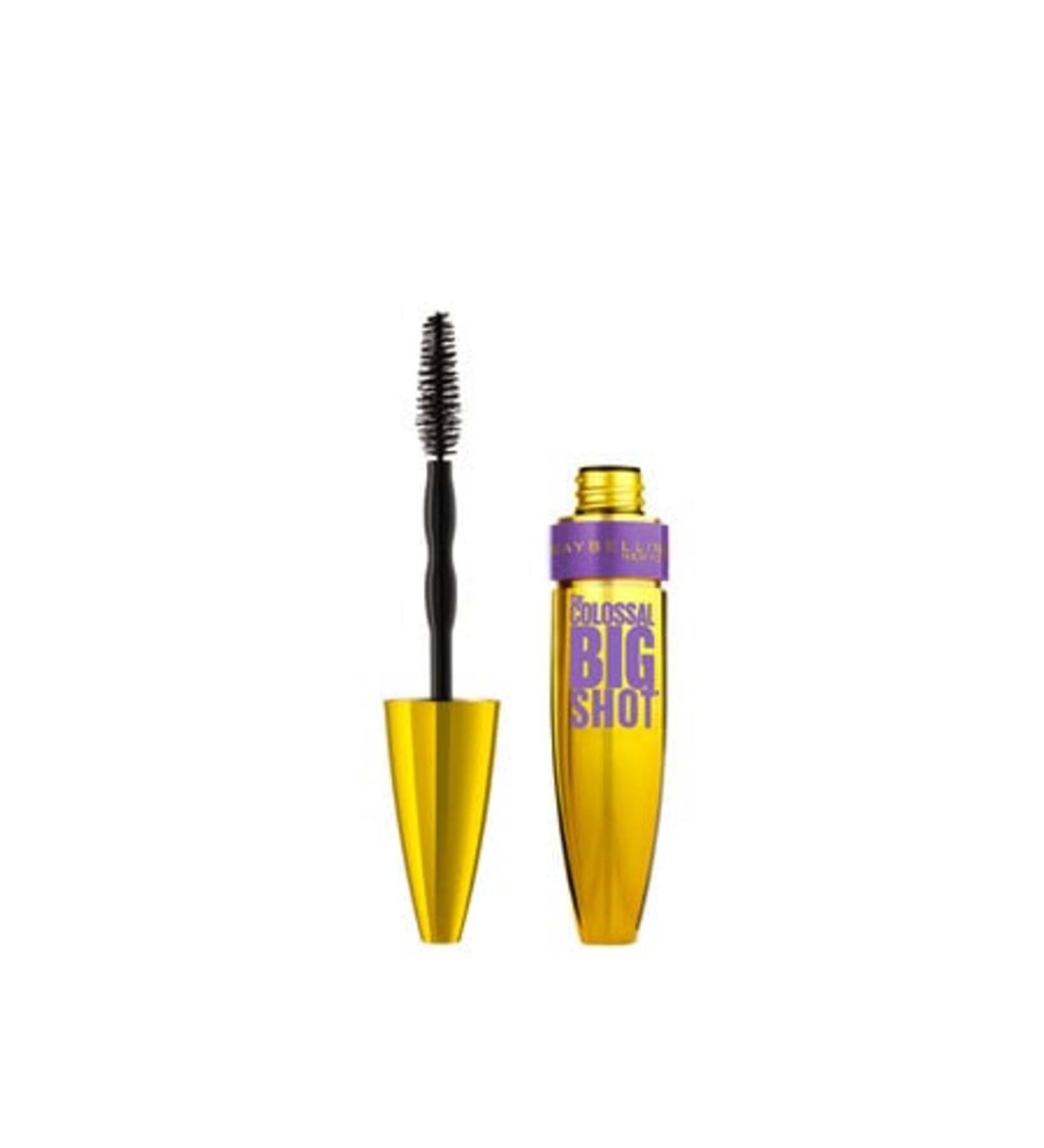 Baby ( CLAY MASK GIFT ) Maybelline New York The Colossal Big Shot Black Mascara ( 1 PIECE )