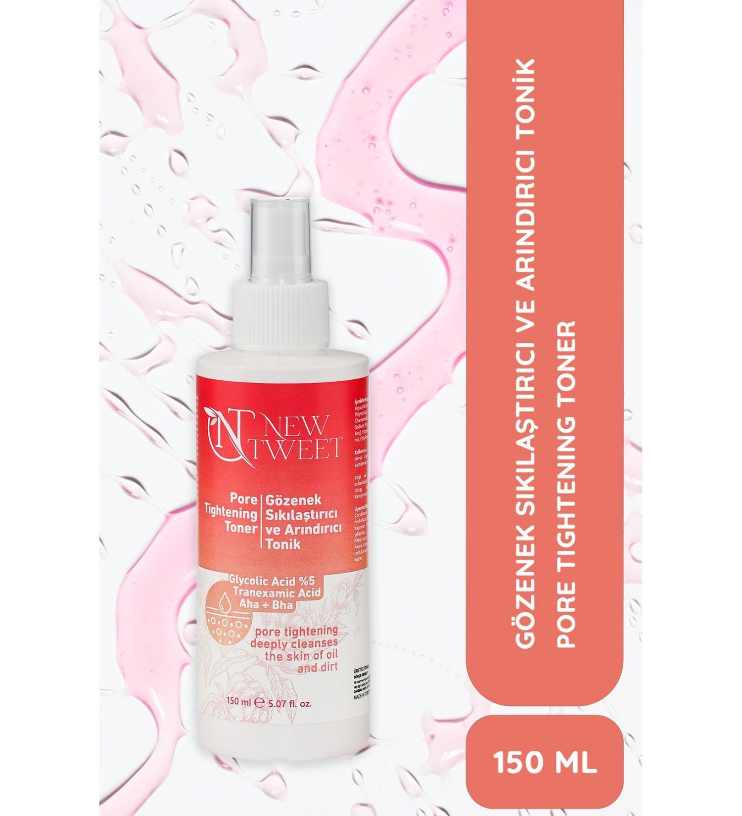 new tweet Tonic Purifying and Pore Tightening (OIL INTAKE AND CLEANSING TONIC) 150ml - Buy Online on GoSupps.com