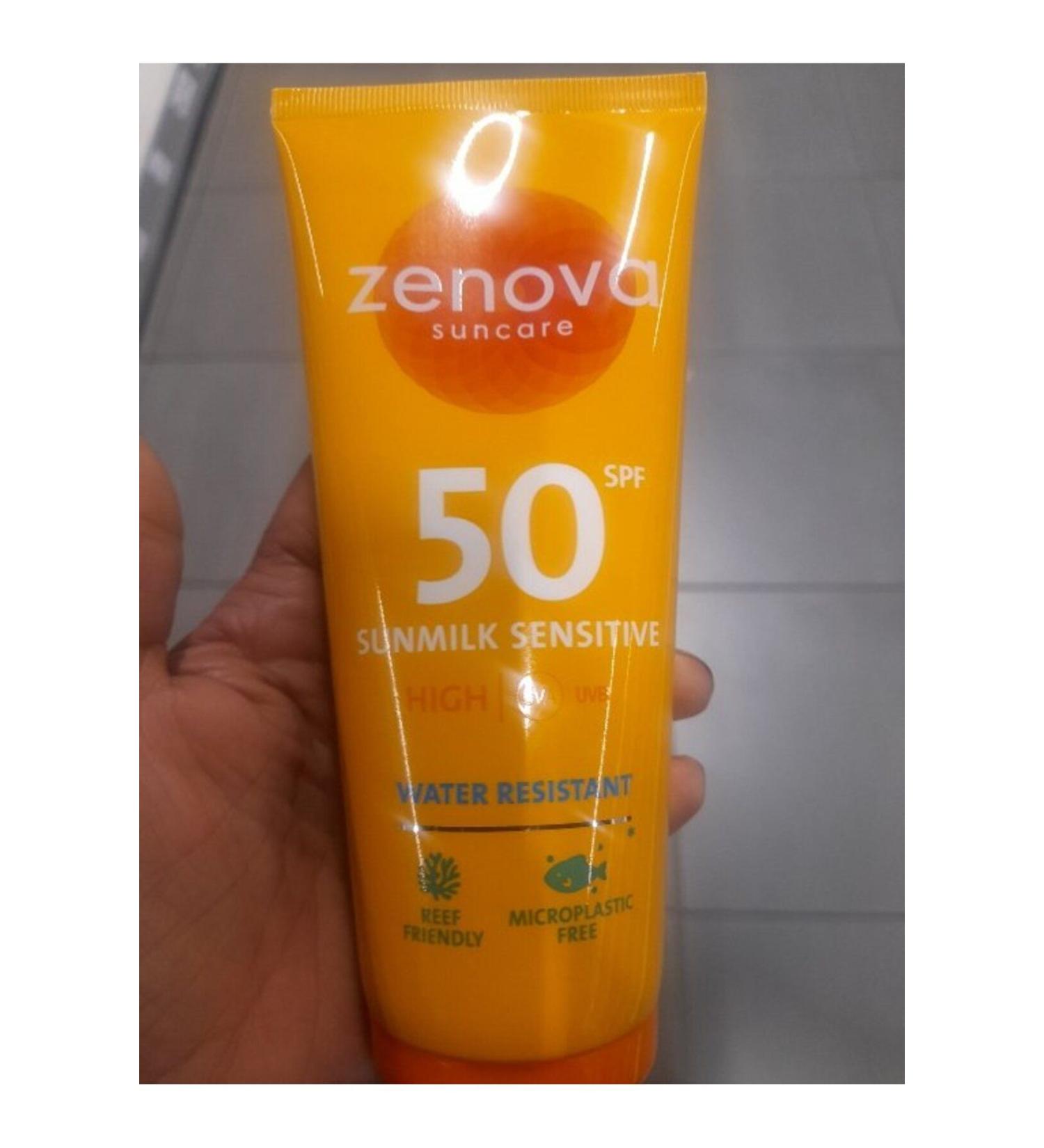 Zenova 50 SPF Sun Milk Sensitive High