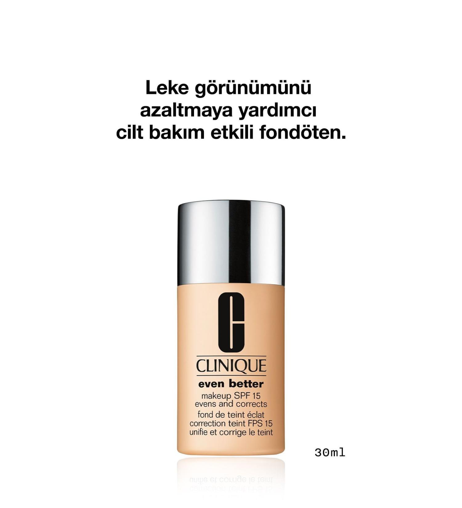 Clinique Foundation - Even Better Foundation Biscuit Spf 15 30 ml 020714977054 - Buy Online on GoSupps.com
