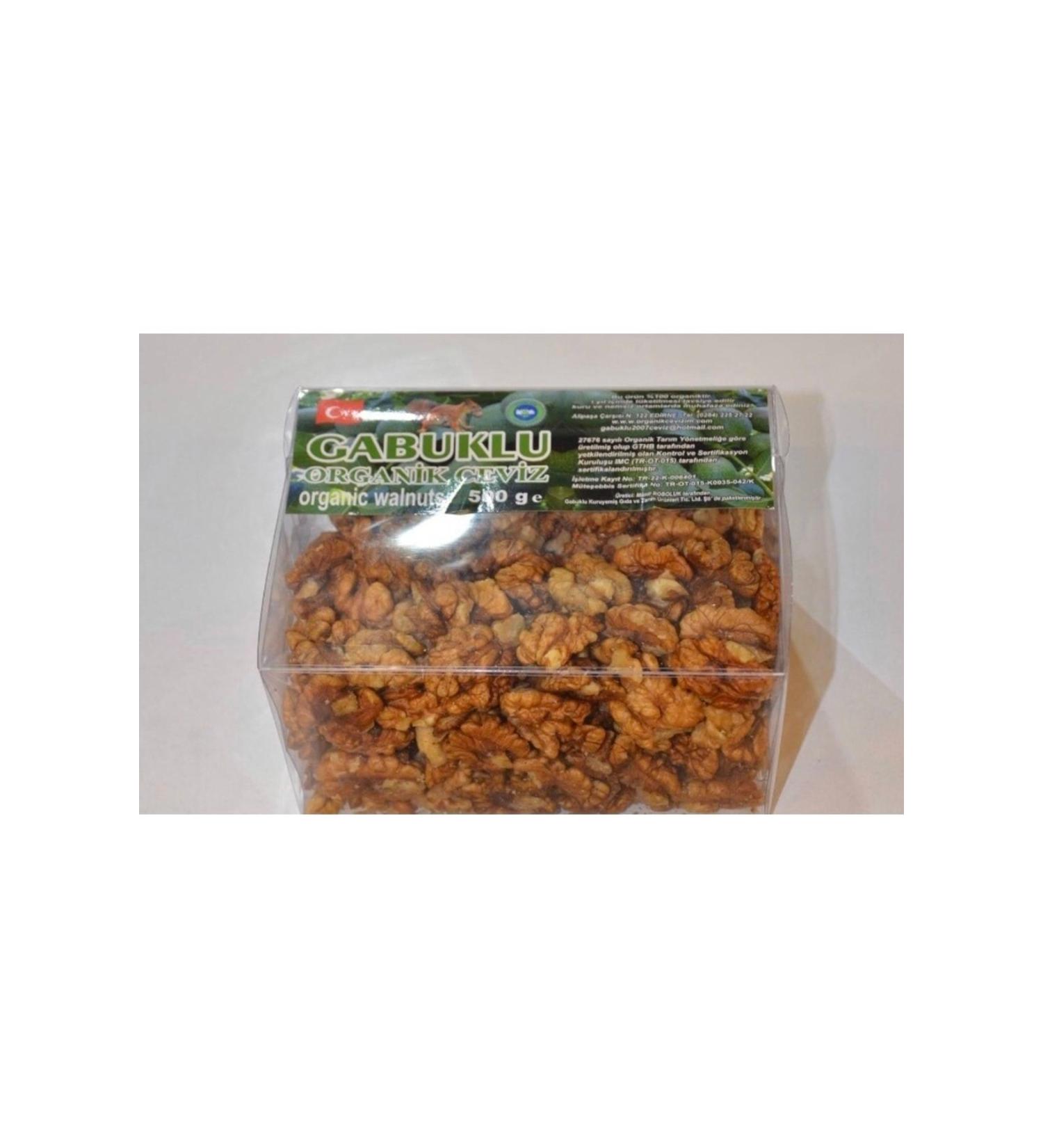 GABUKLU 500 gr Organic New Crop Drug-Free Butterfly Walnut Kernels