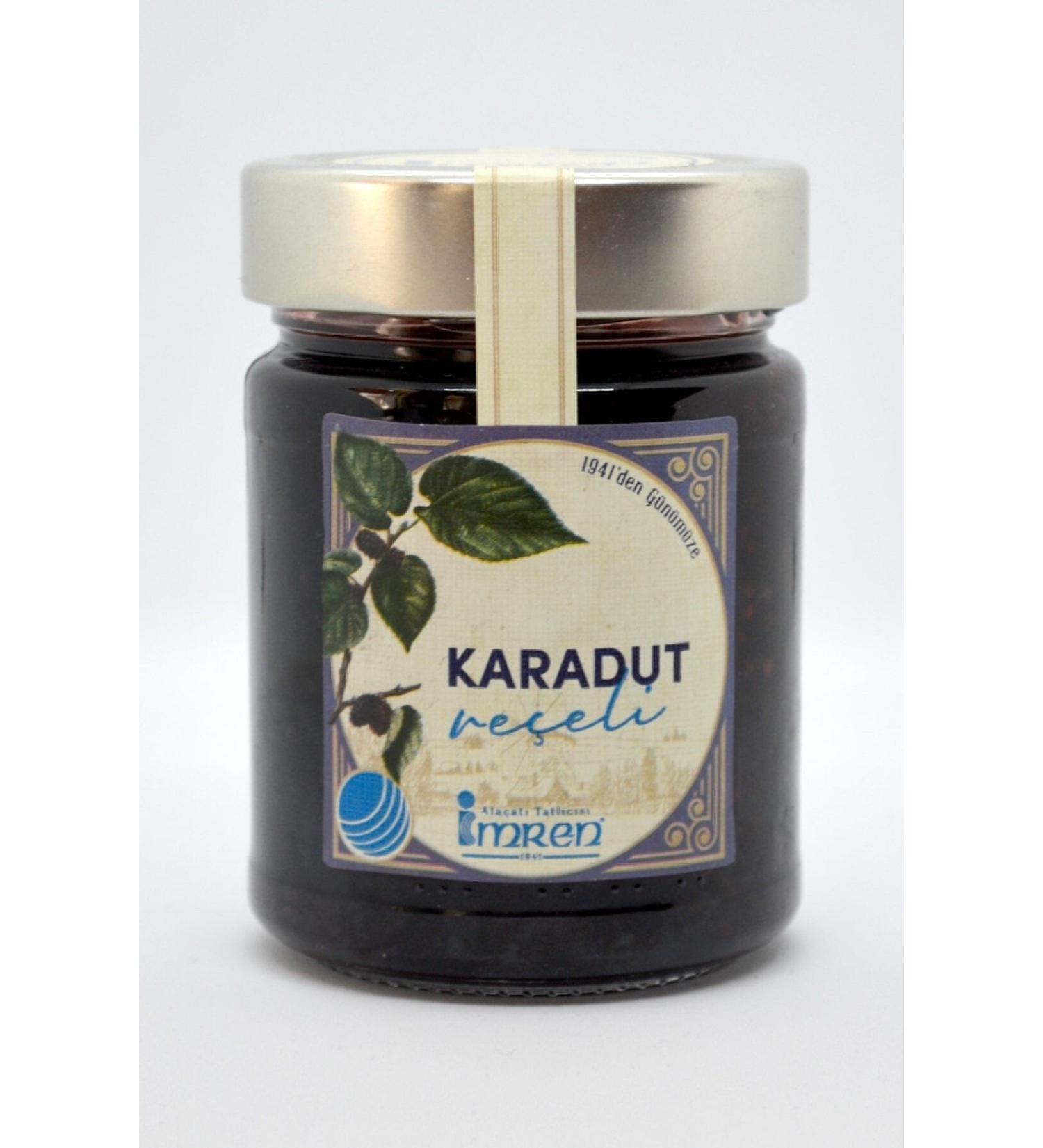 IMREN ALACATI DESSERT & GUM Imren Alacati Black Mulberry Jam 320gr