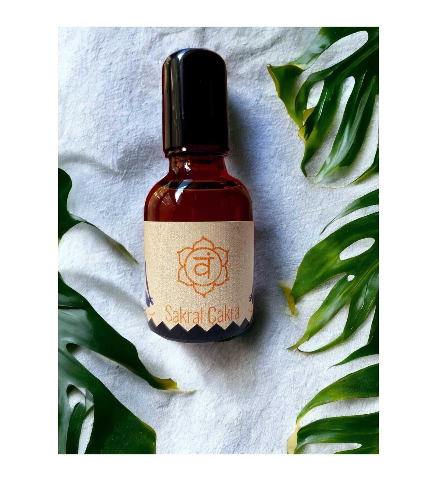 Bihal Gift Natural Aromatherapy Massage Oil for Sacral Chakra