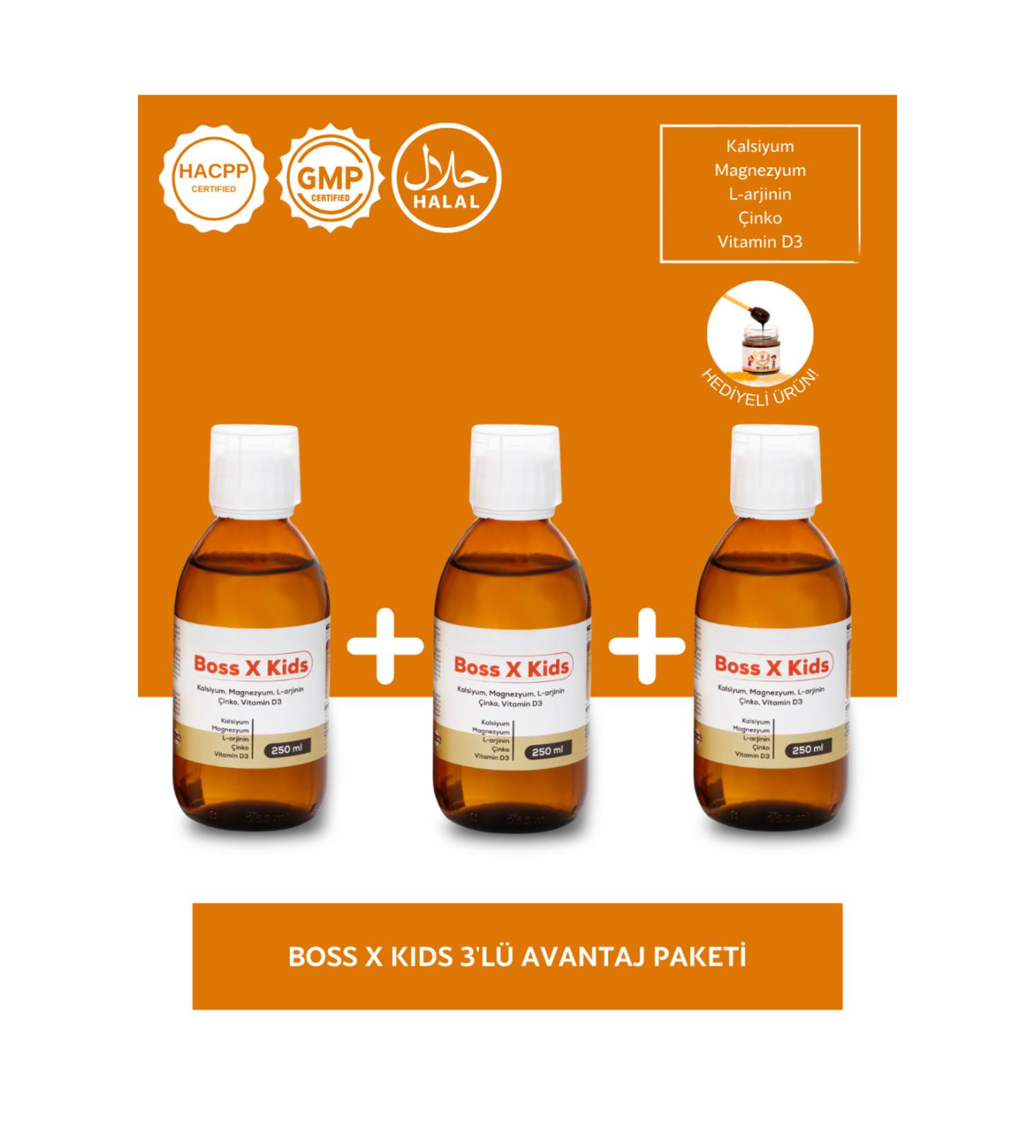 ASKO BOSS X KIDS - CHILDREN'S MULTIVITAMIN SUPPLEMENT CONTAINING CALCIUM MAGNESIUM L-ARGININE ZINC VITAMIN D3 - Buy Online on GoSupps.com