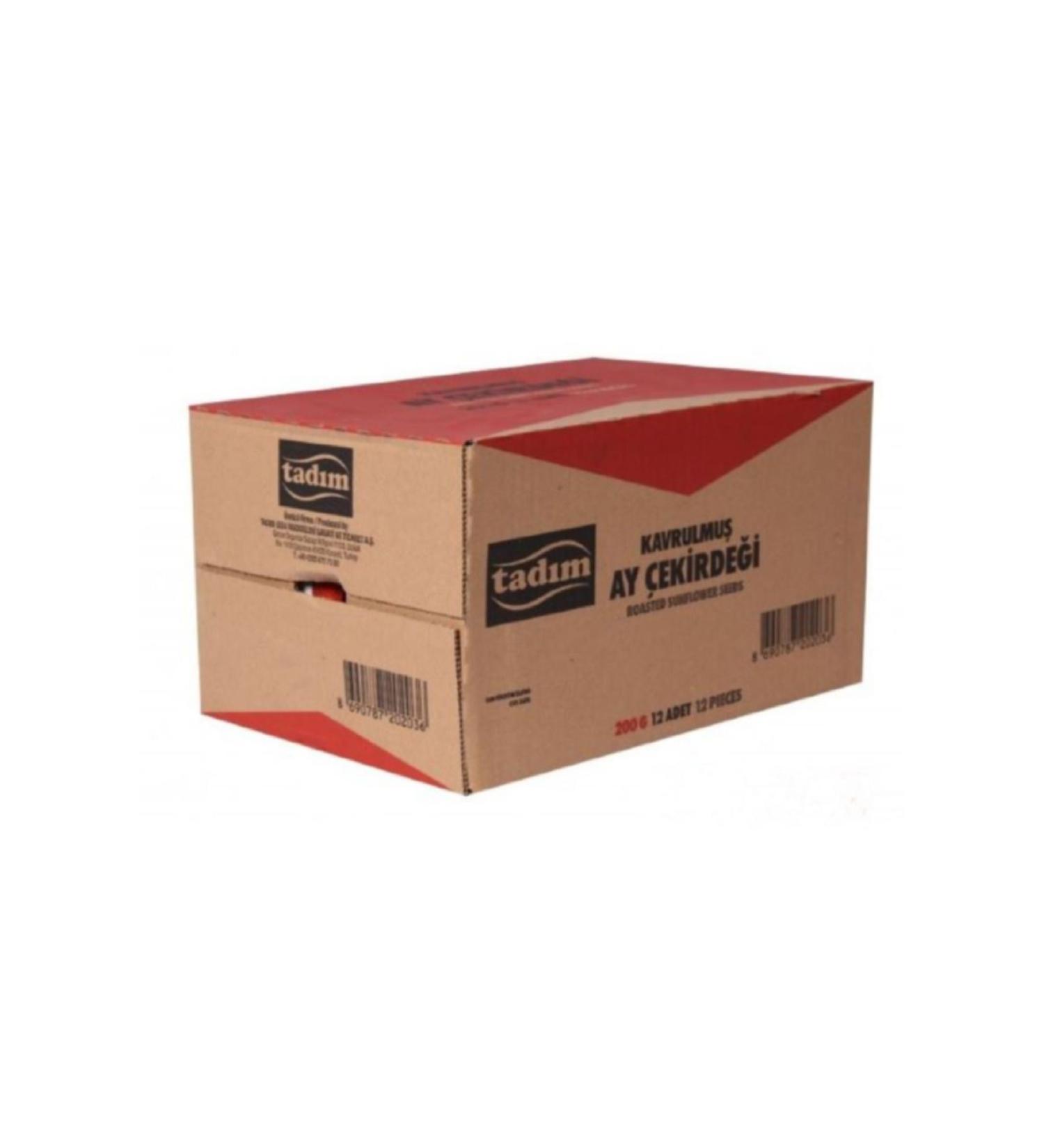 Tad m TADIM HIGHLY SALTY SUNFLOWER SEEDS 180 GRAM X 12 PIECES