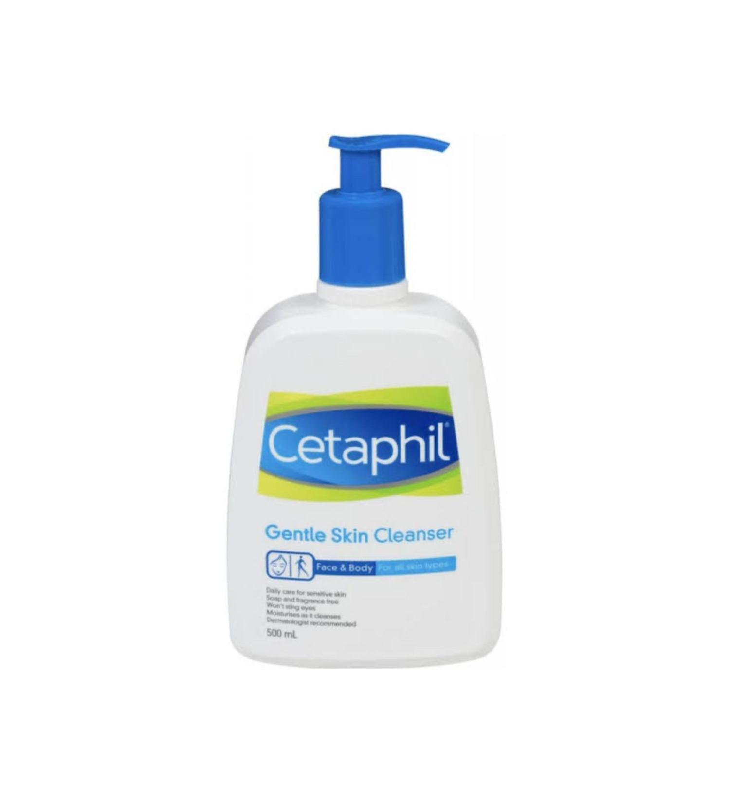 Cetaphil Gentle Skin Cleanser Face Wash & Body Wash Face Wash Gel 500 ml
