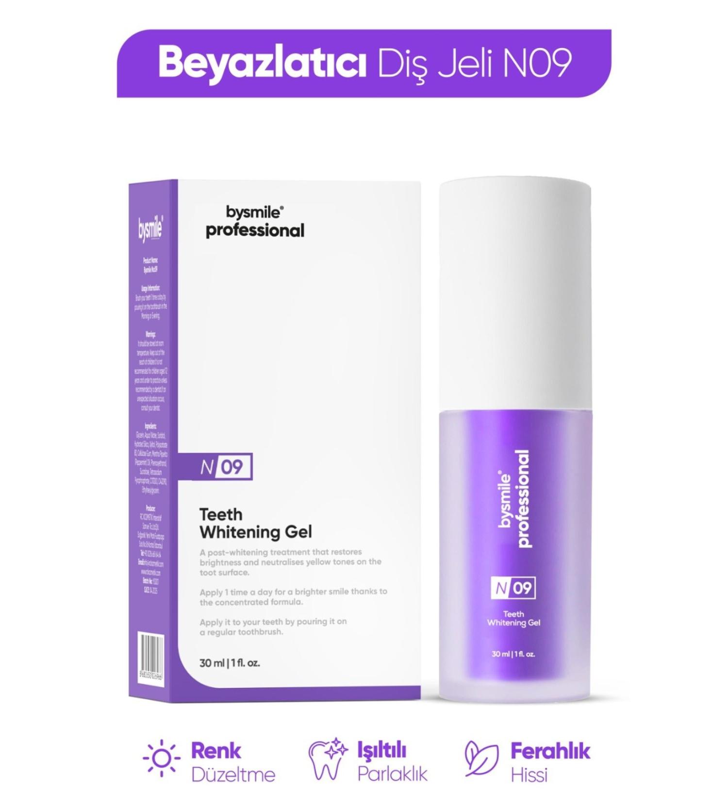 BySmile Professional No:09 Purple Teeth Whitening Gel - Buy Online on GoSupps.com