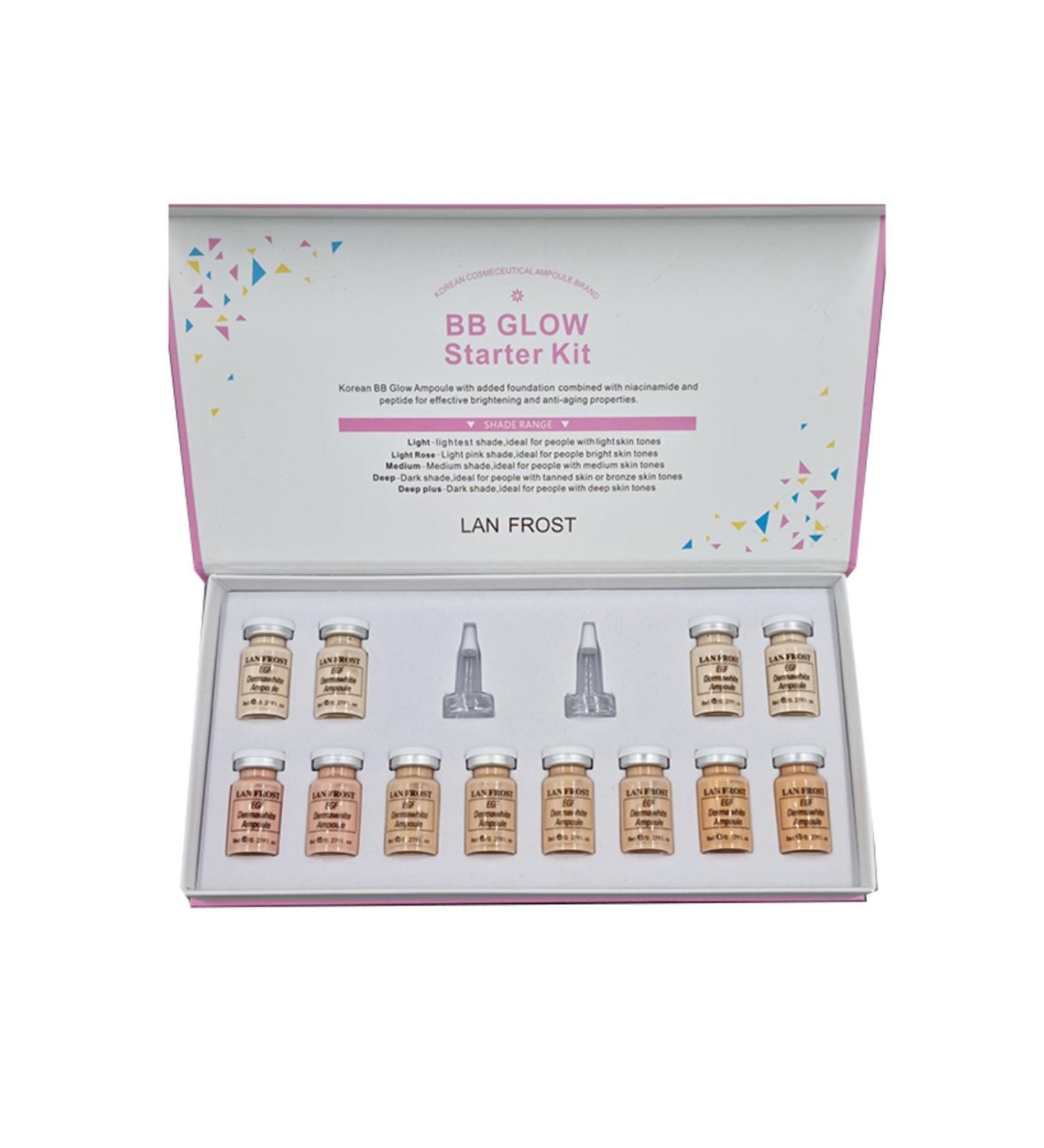 ARMON KONYA Bbglow 12-pack Starter Kit Lan Frost Set Bb Glow