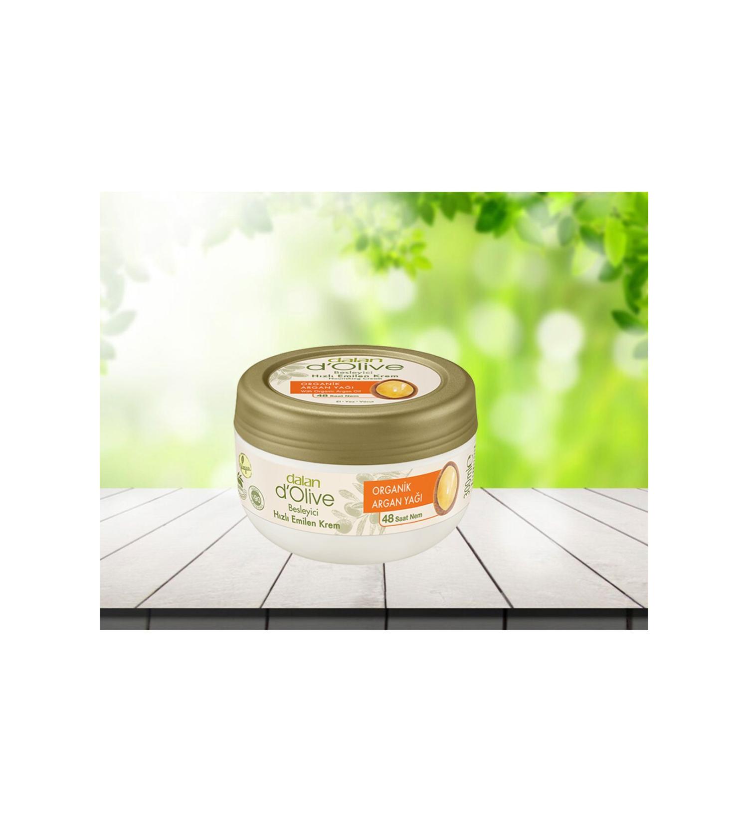 Dalan D'olive Organic Argan Oil Jar Cream 300 ml 1 Piece
