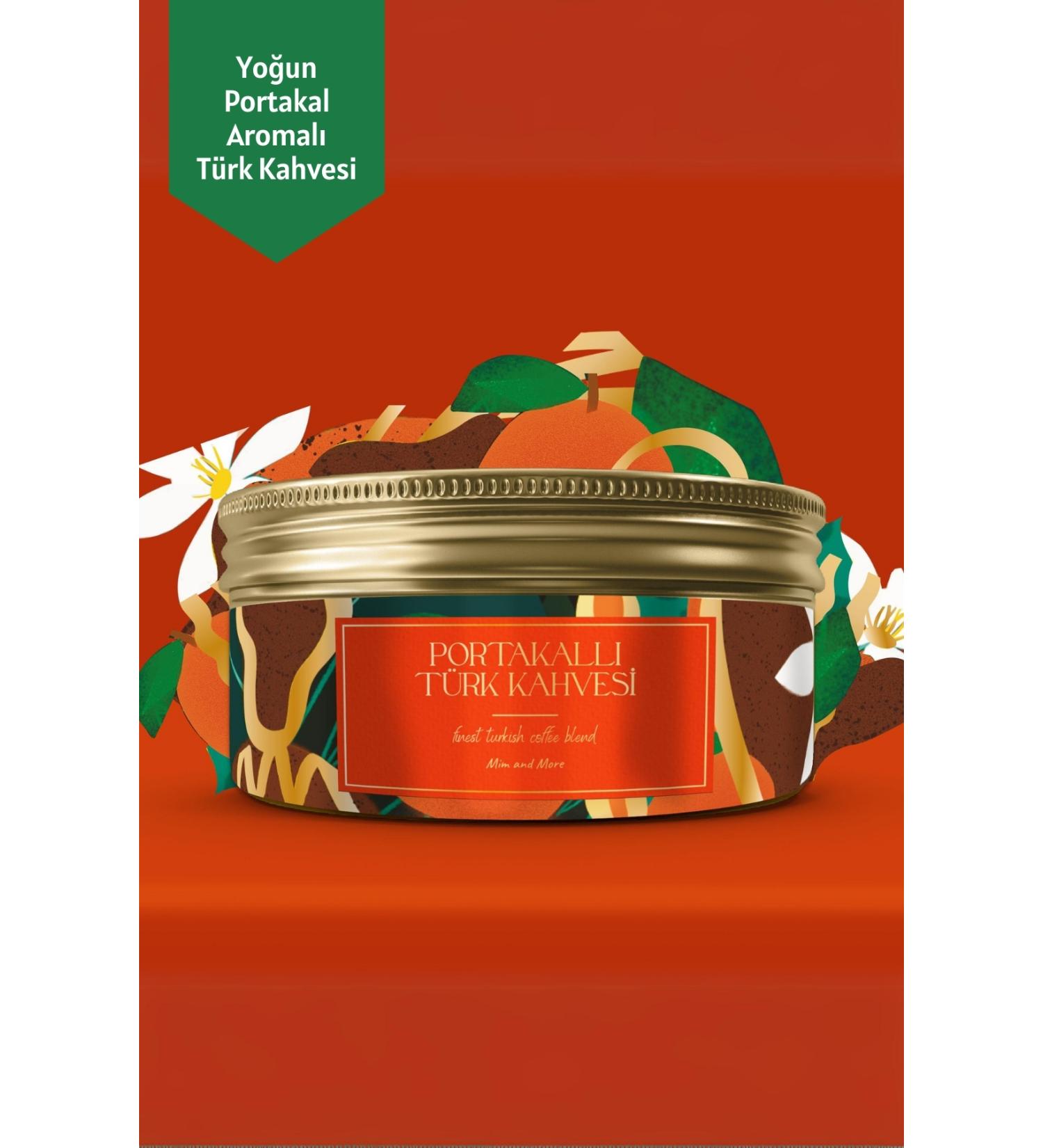 Mim and More Orange Flavored Turkish Coffee Orange Flavored Turkish Coffee 150 Gr - Buy Online on GoSupps.com