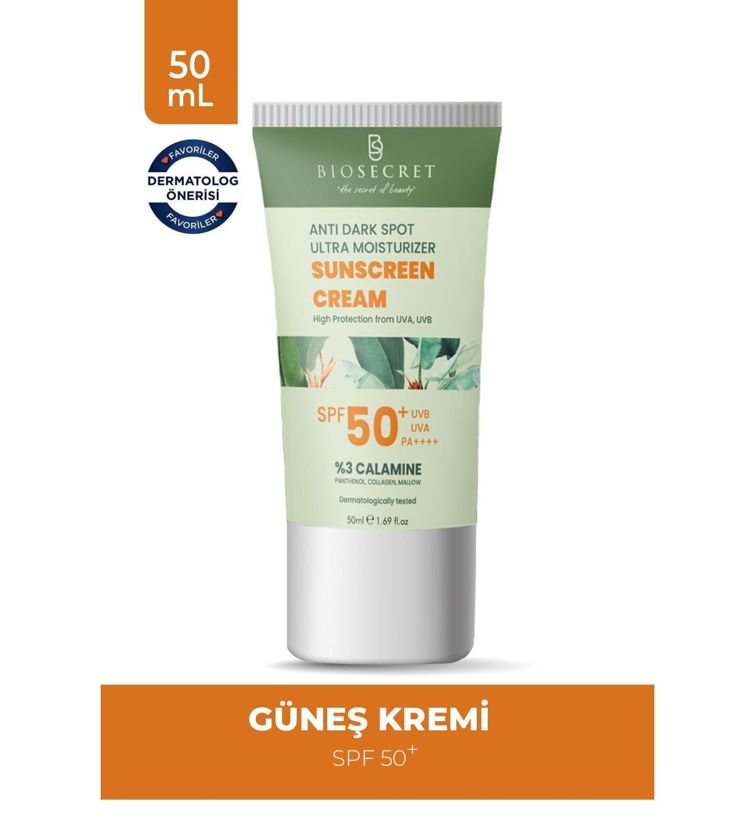 Biosecret Sun Cream 50 spf SUNSCREEN CREAM 50ml BIO45 - Buy Online on GoSupps.com
