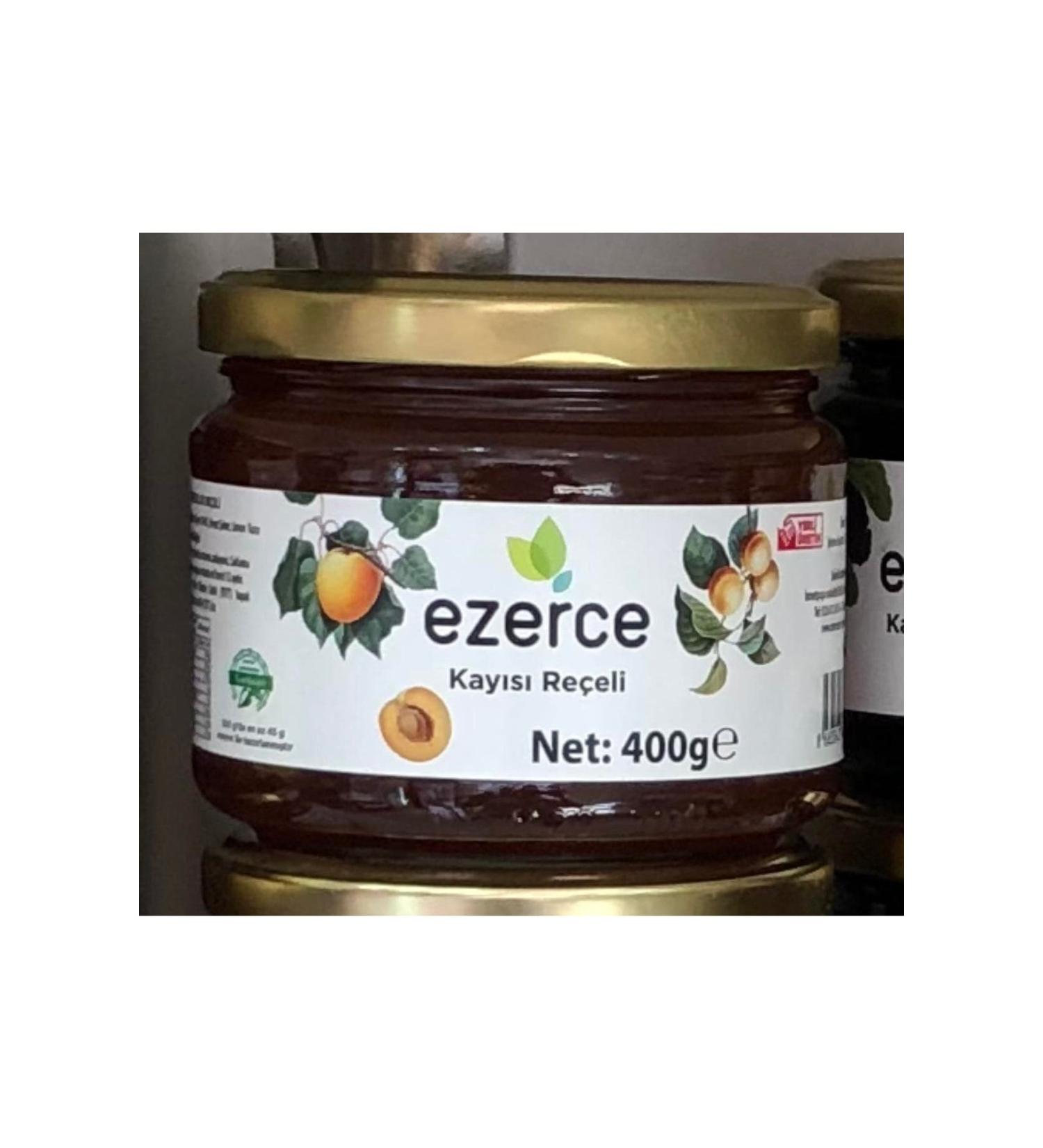 ezerce Apricot Jam 400 G (traditional Homemade)