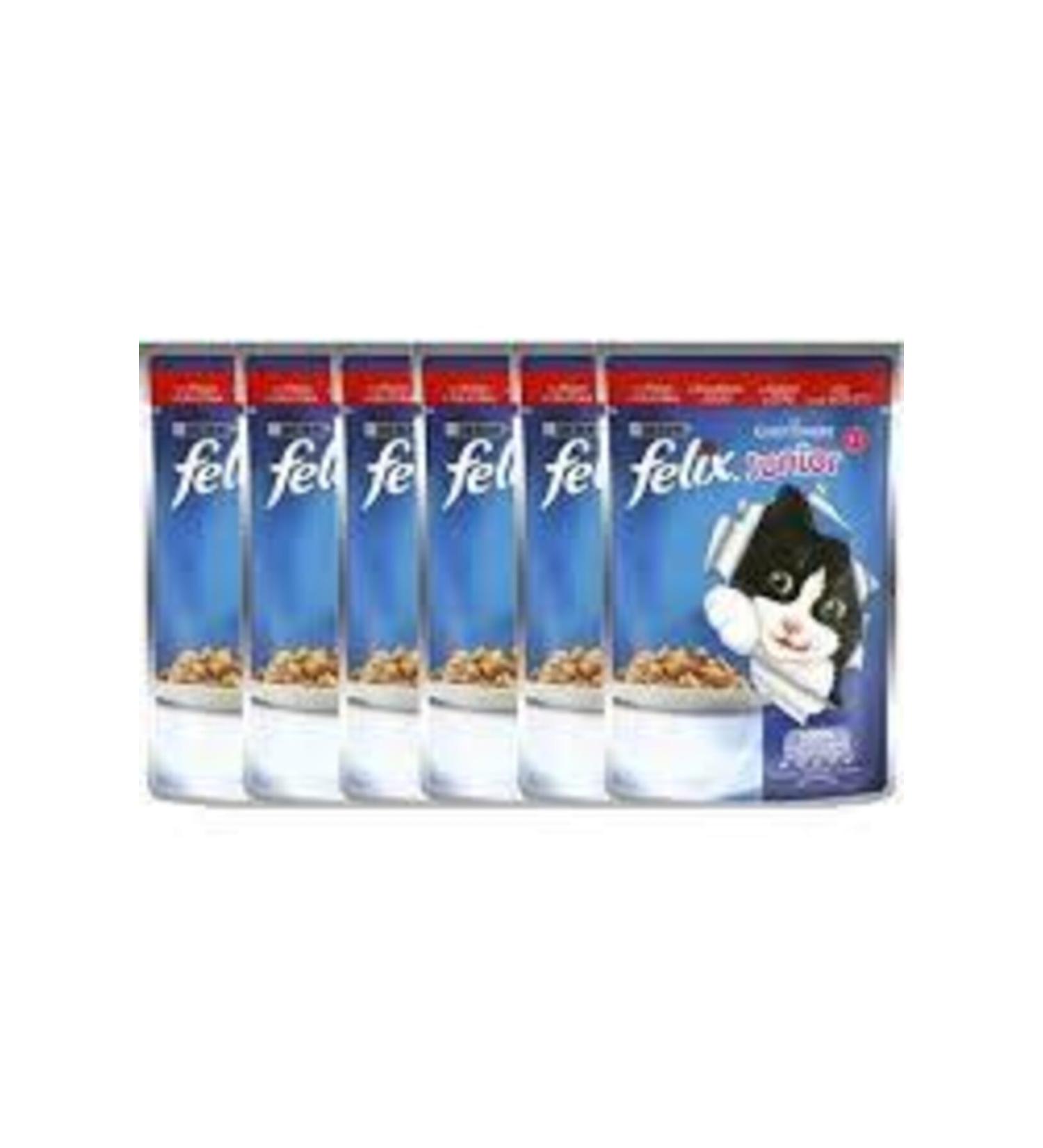 FELIX Felix Meaty Kitten Canned Food 100 gr 6 Pack