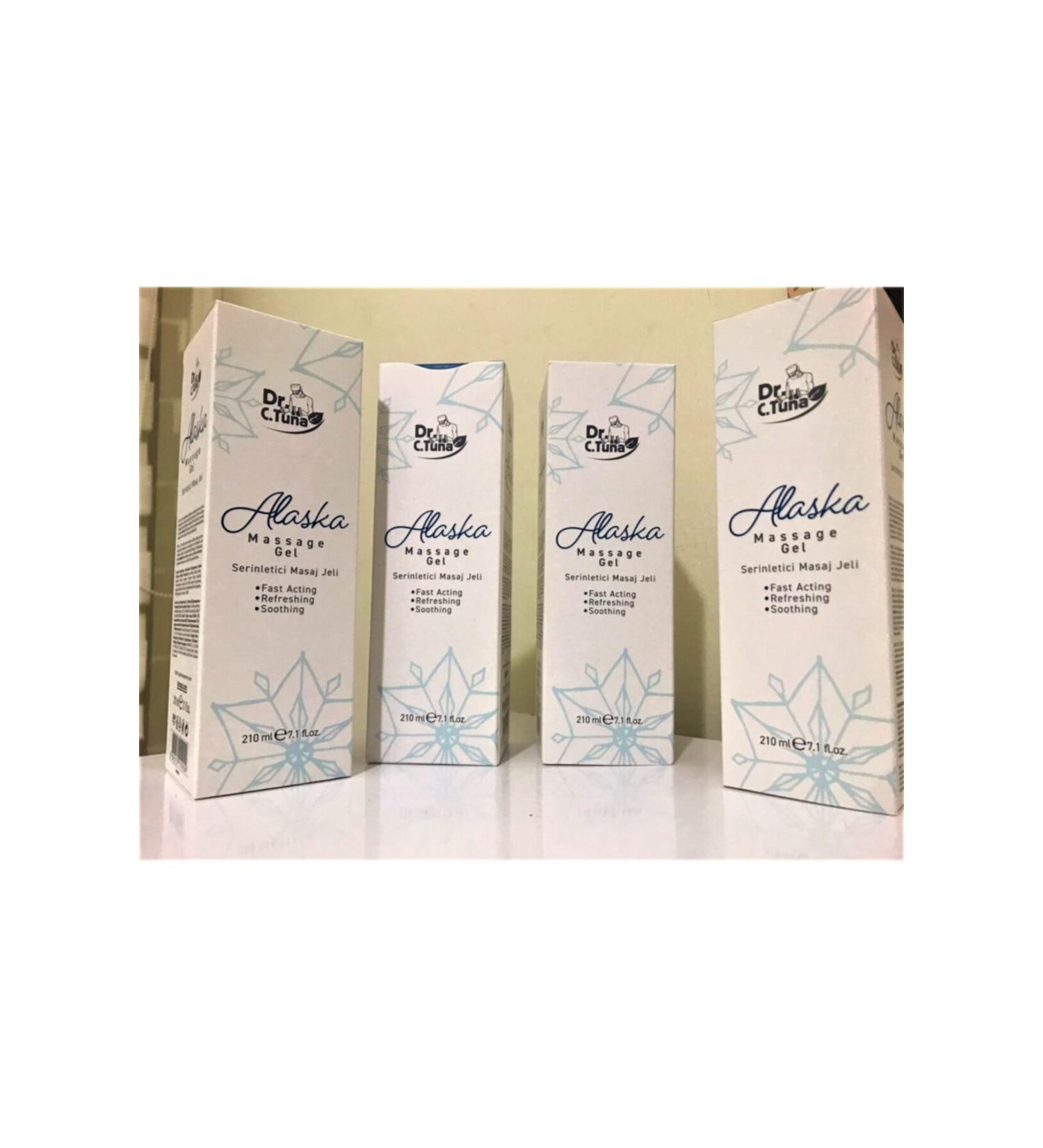 Farmasi Dr. C. Tuna Alaska Cooling Massage Gel-210ml 4 Pieces