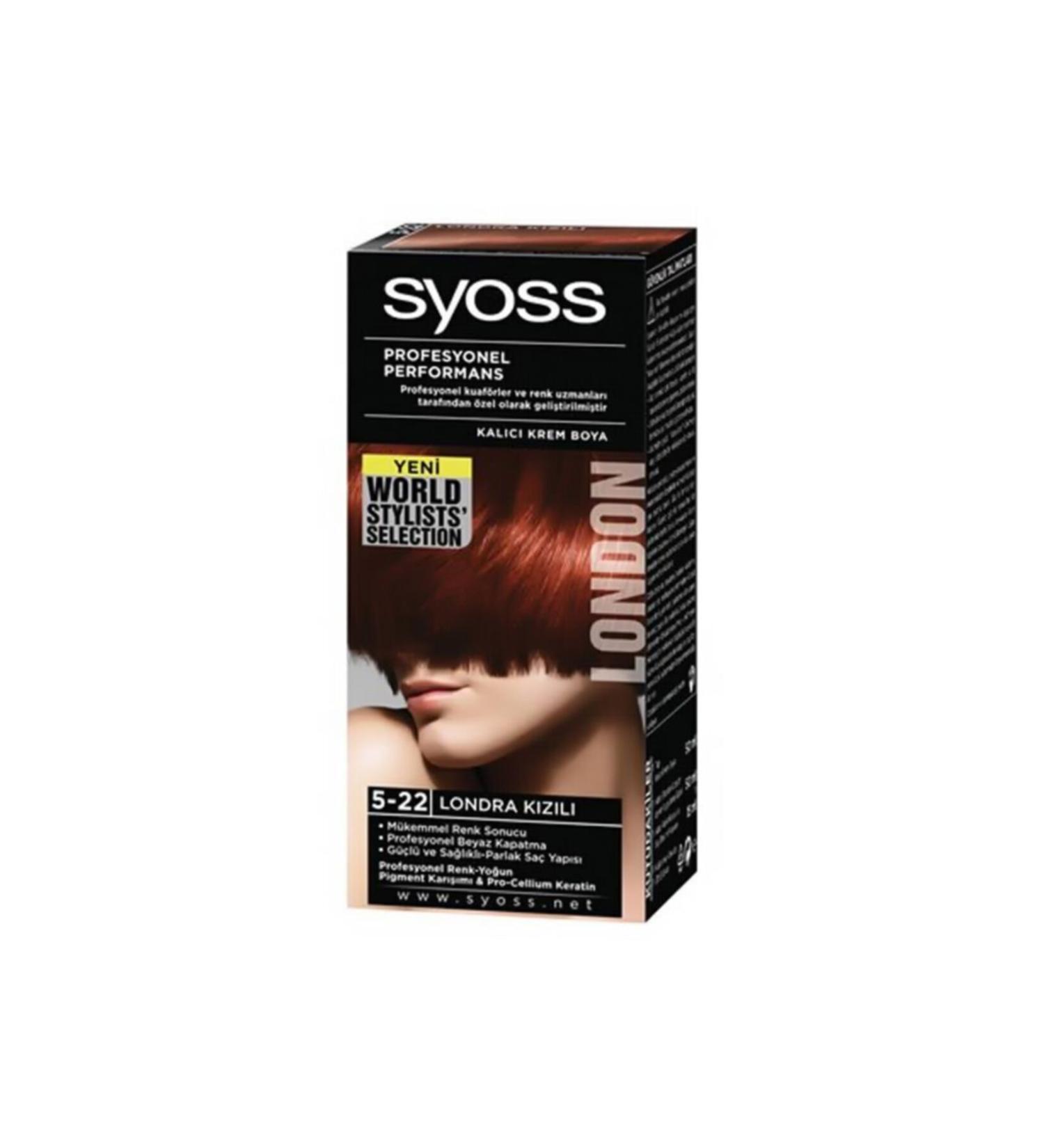 Syoss Hair Dye.5.22 London Red