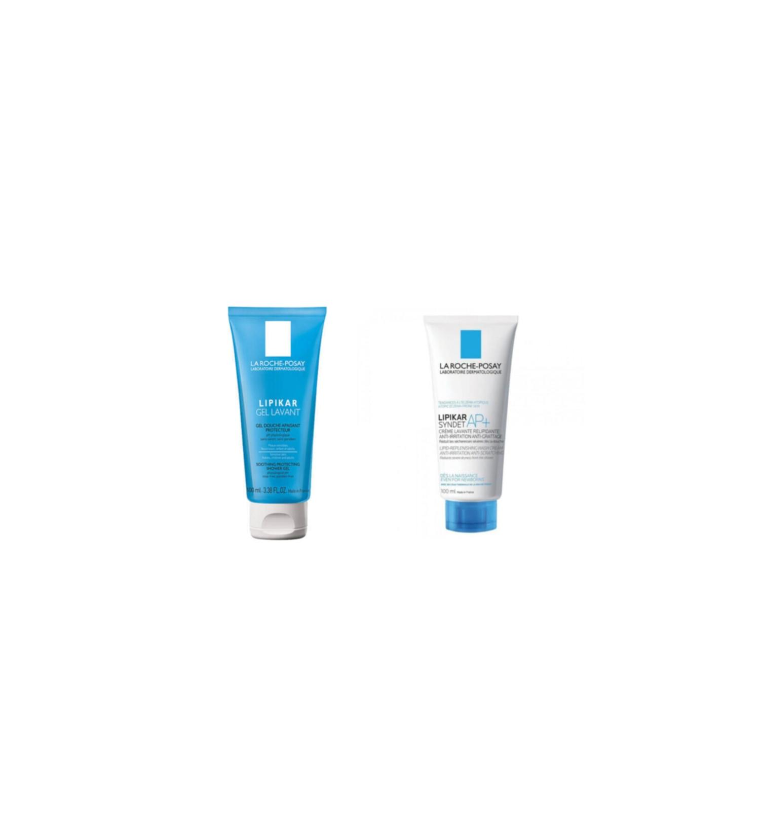 La Roche Posay Lipikar Syndet Ap+100 Ml + Lipikar Gel Lavant 100 Ml