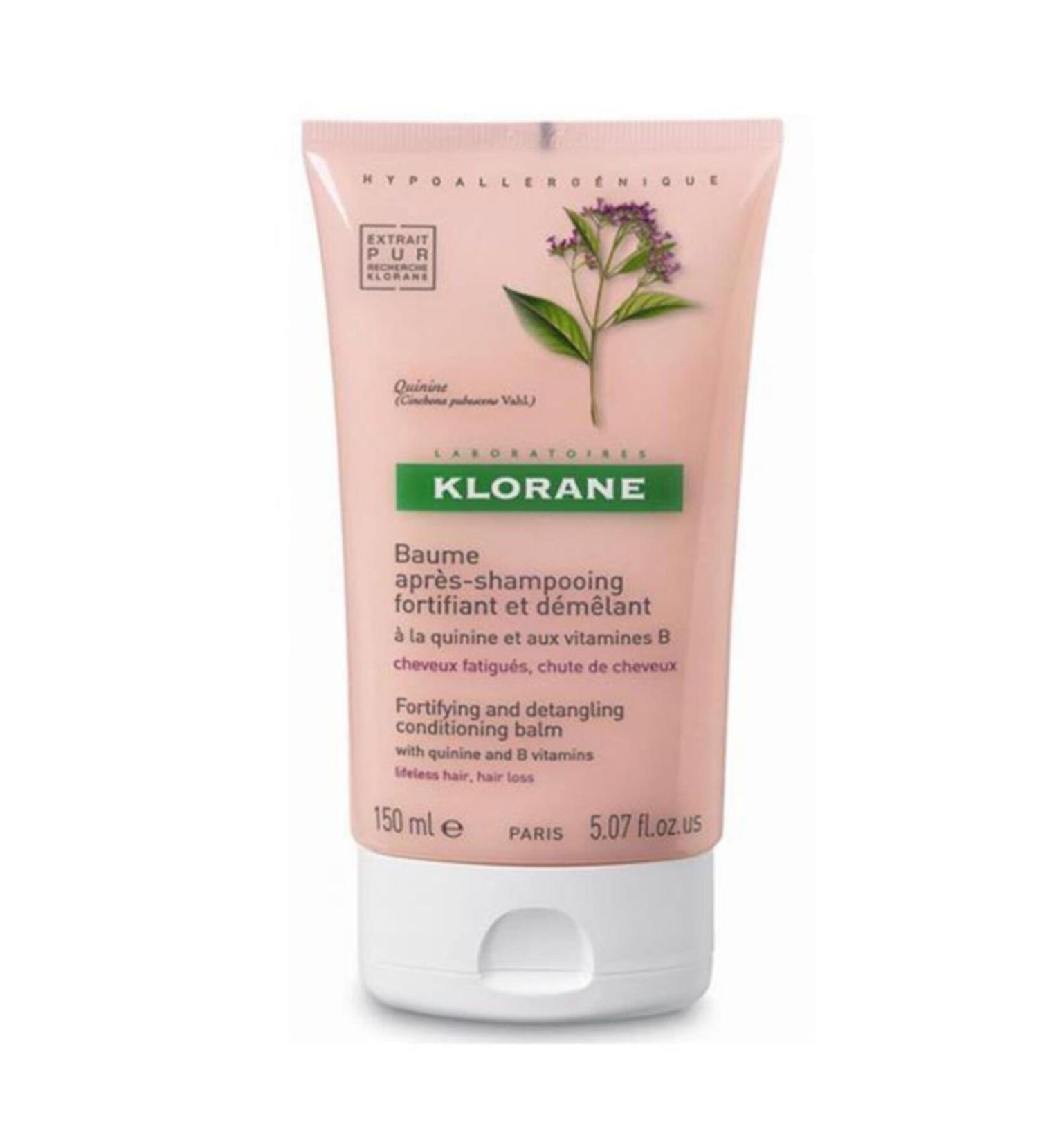Klorane Baume Quinine & Vitamines B 150 Ml - Care Cream Containing Quinine and B Vitamin (Hair Loss)