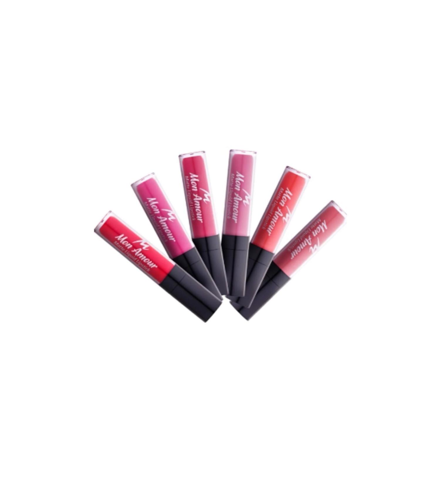 monamour Mon Amour Matte Liquid Lipstick Lipstick Iced Pink No. 06 The Most Beautiful Color of Love!