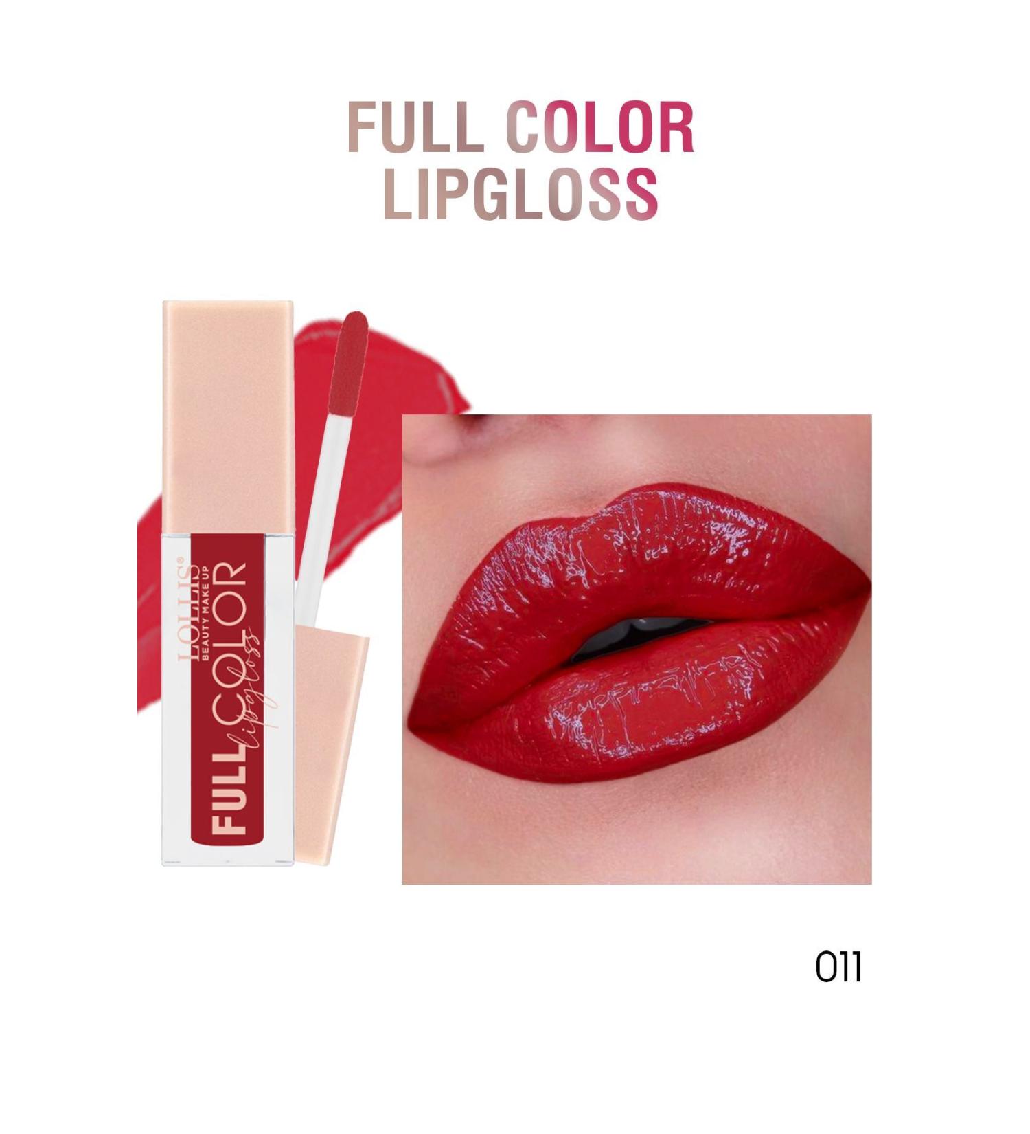 Lollis Full Color Lipgloss 011 Scarlet - Buy Online on GoSupps.com