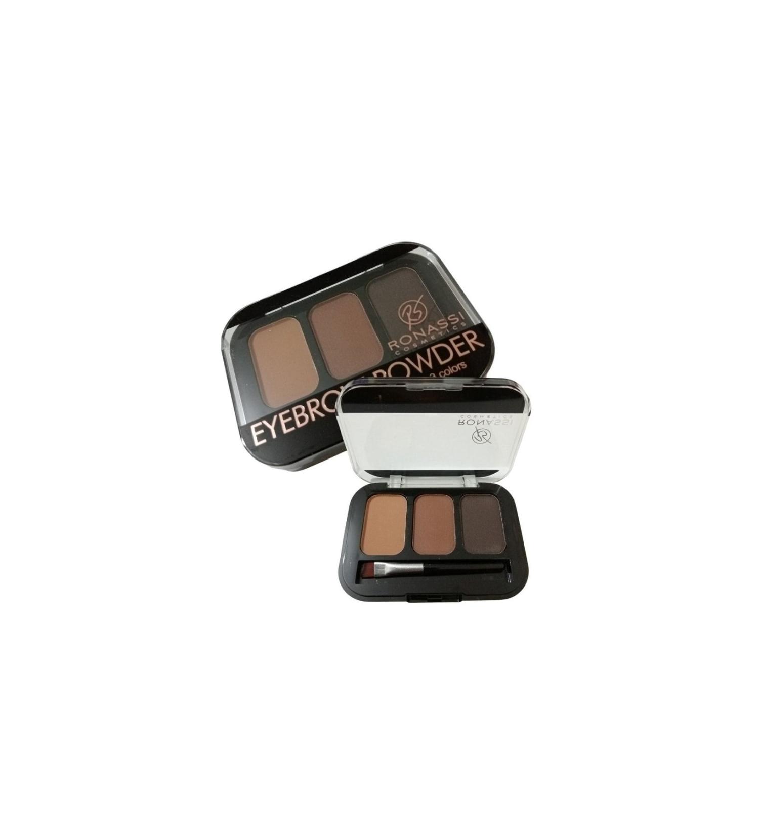 RS Ronassi Cosmetics Ronassi Cosmetics Perfect Brows 3-Pack Eyebrow Shadow No:1