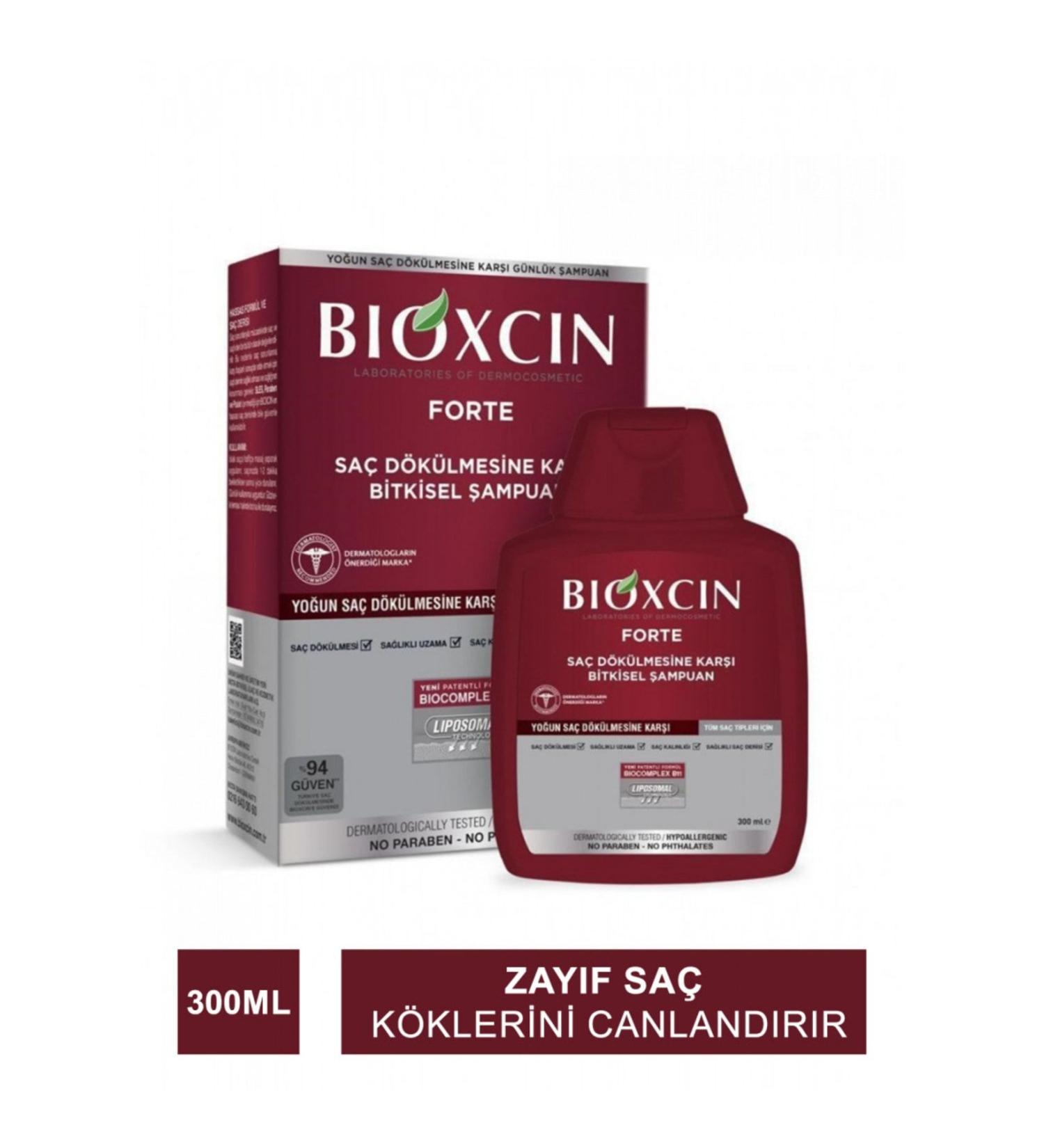 Bioxcin Forte Herbal Shampoo Against Hair Loss 300 ml