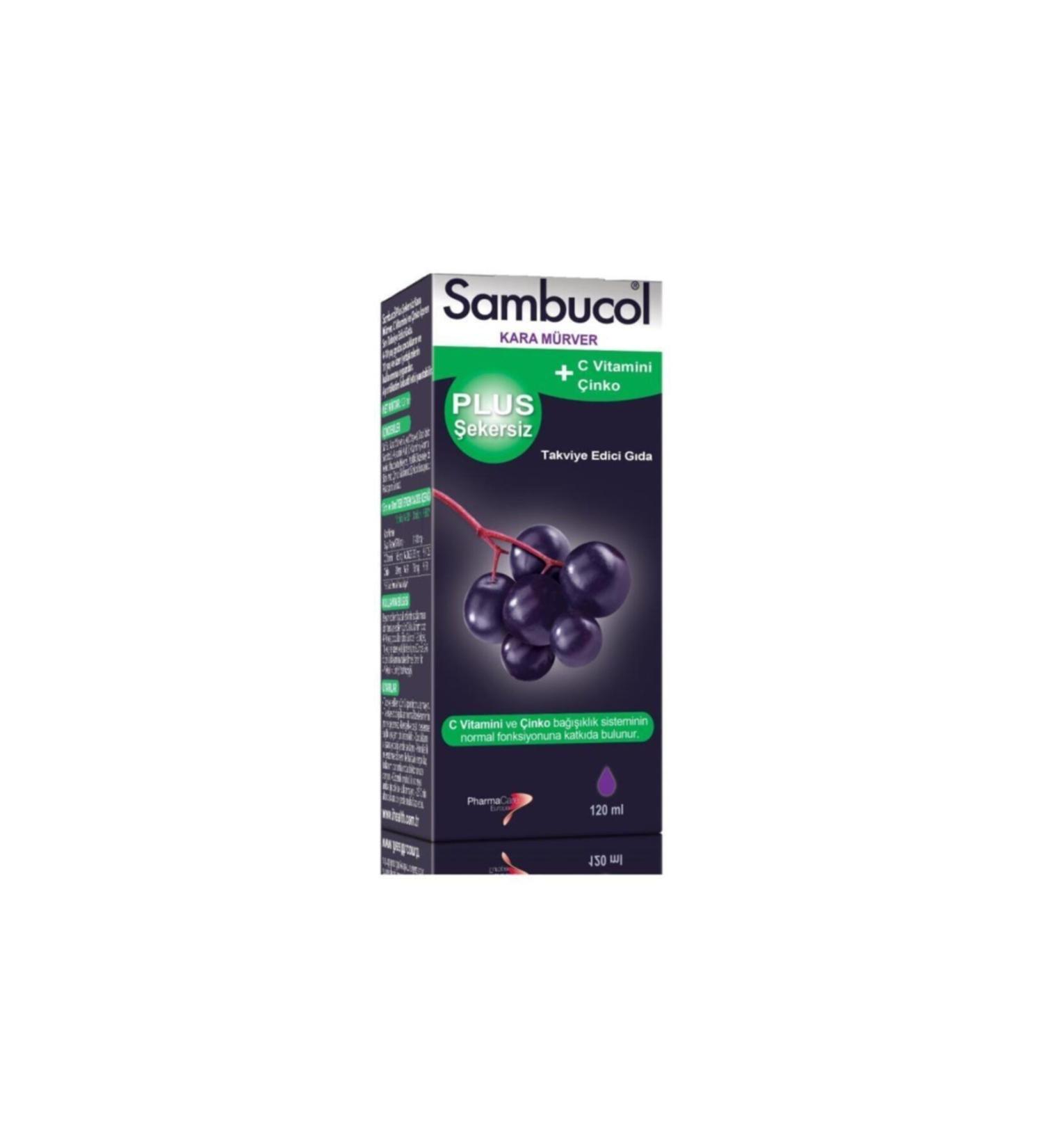 Sambucol Plus Sugar Free 120ml