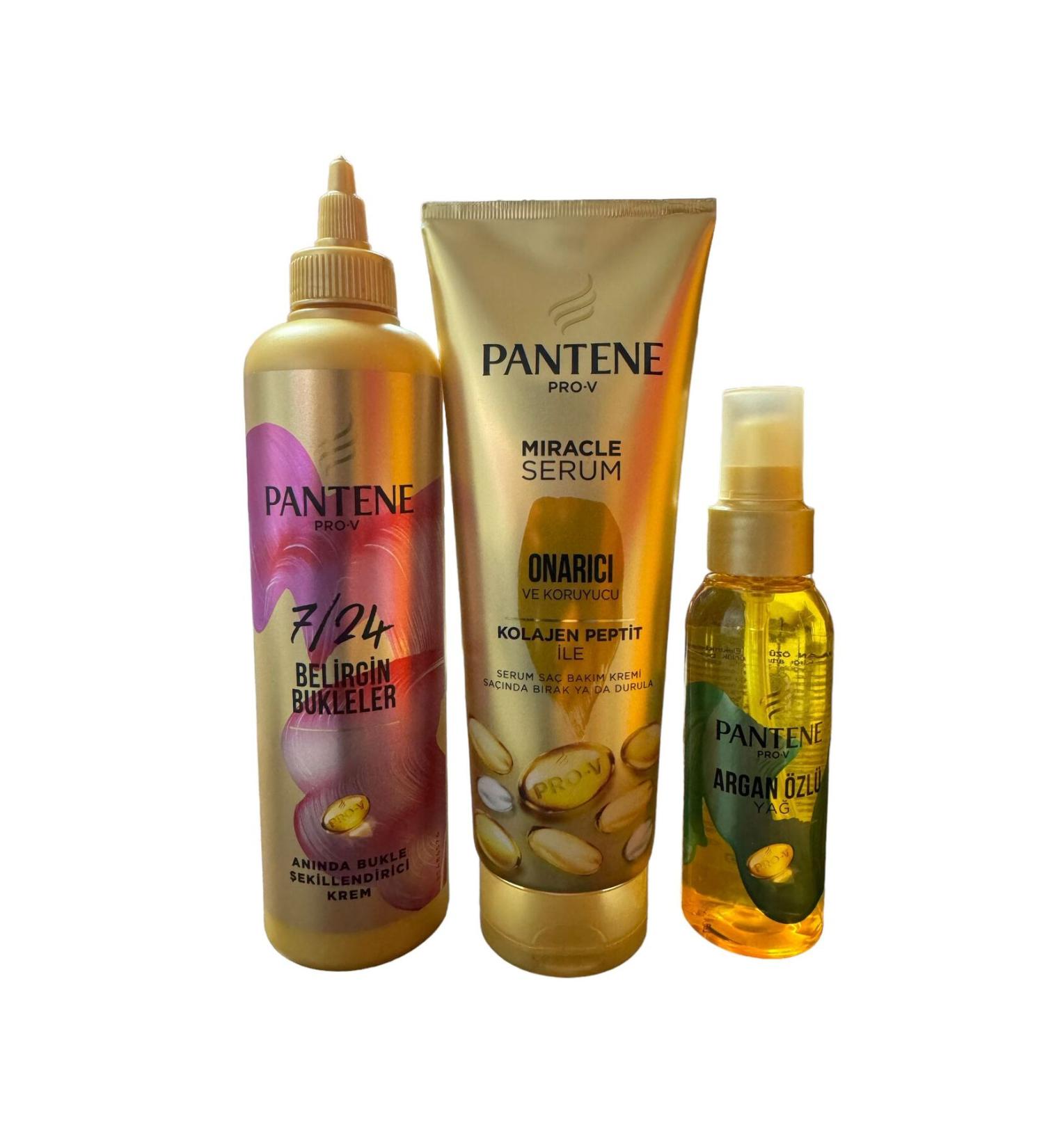 Pantene Serum and Hair Care Oil Set