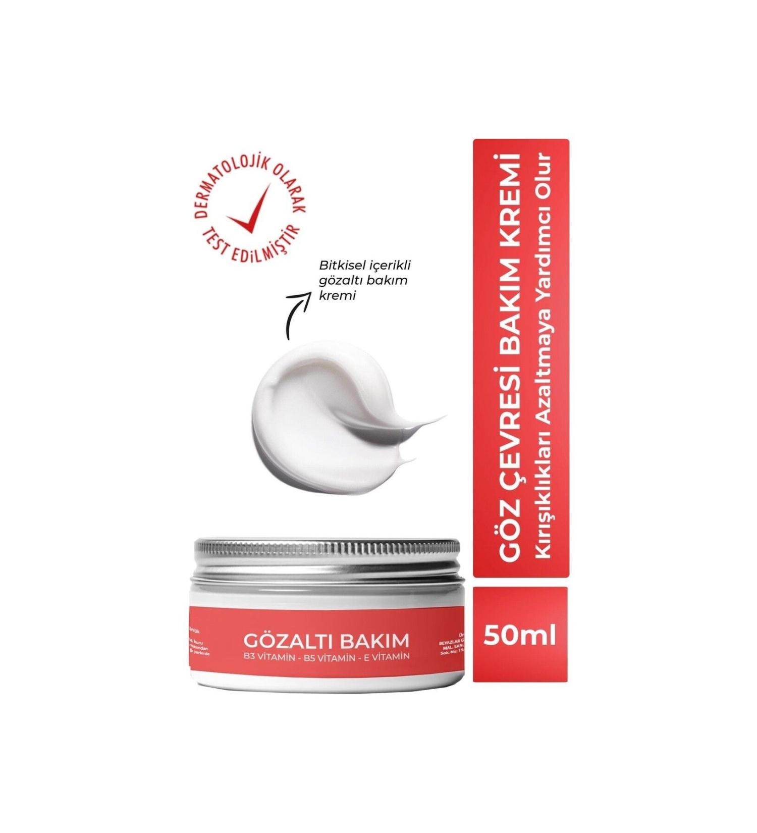 Phytoflora Anti-Eye Contour Cream Under-Eye Cream 50ML with Intensive Moisture Support