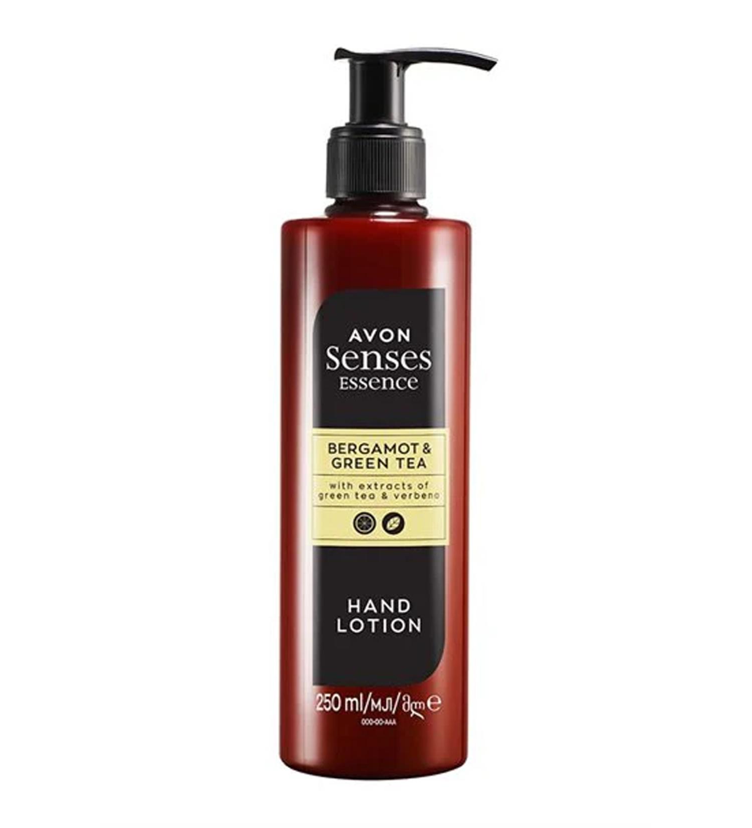 Avon Senses Bergamot and Green Tea Scented Liquid Hand Lotion 250 Ml.