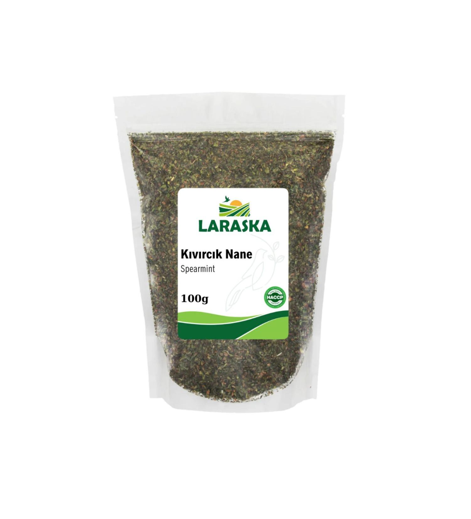 Laraska Curly Mint 100g - Spearmint 100g - Buy Online on GoSupps.com